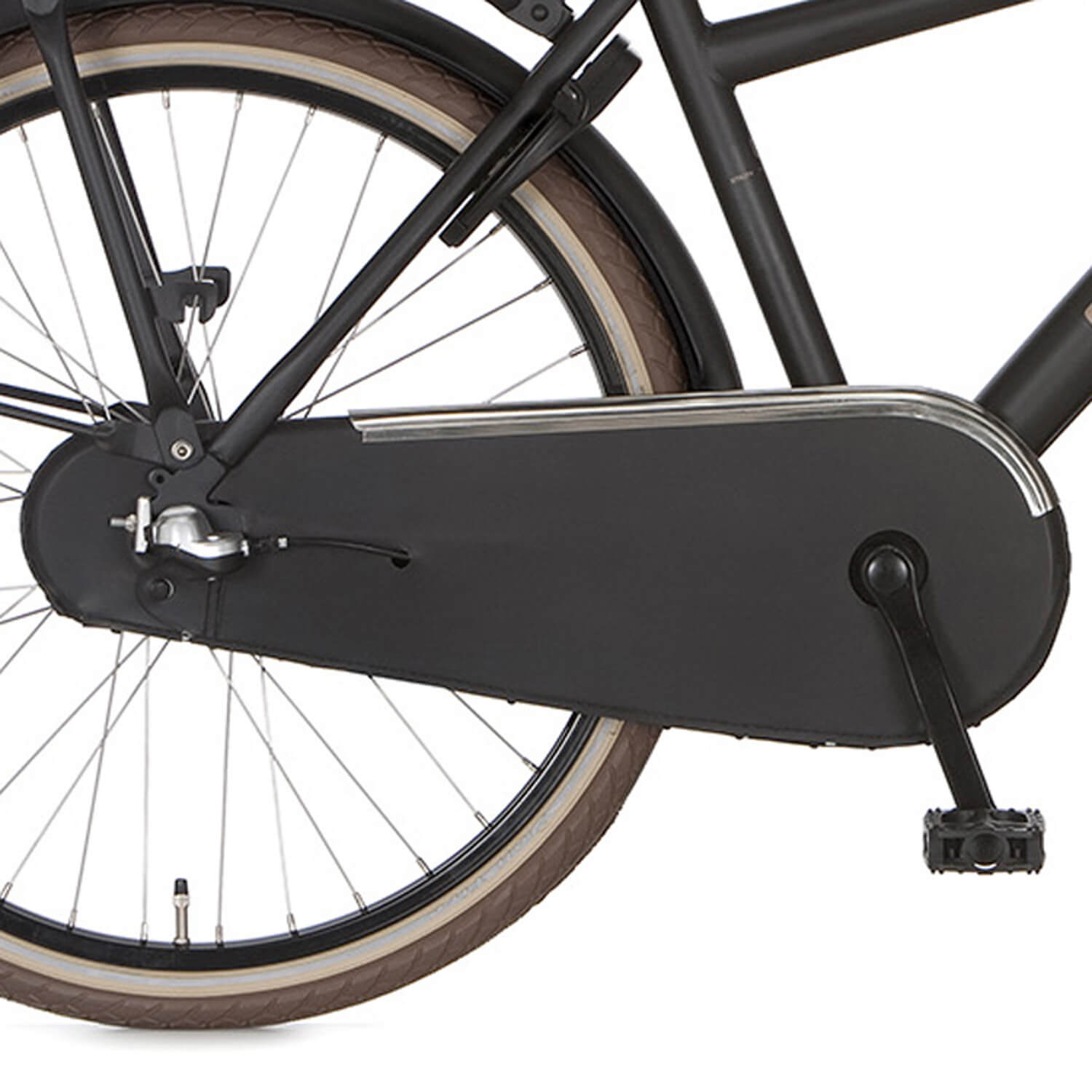 Cortina kettingkast lakdoek 24 u4 jet black matt