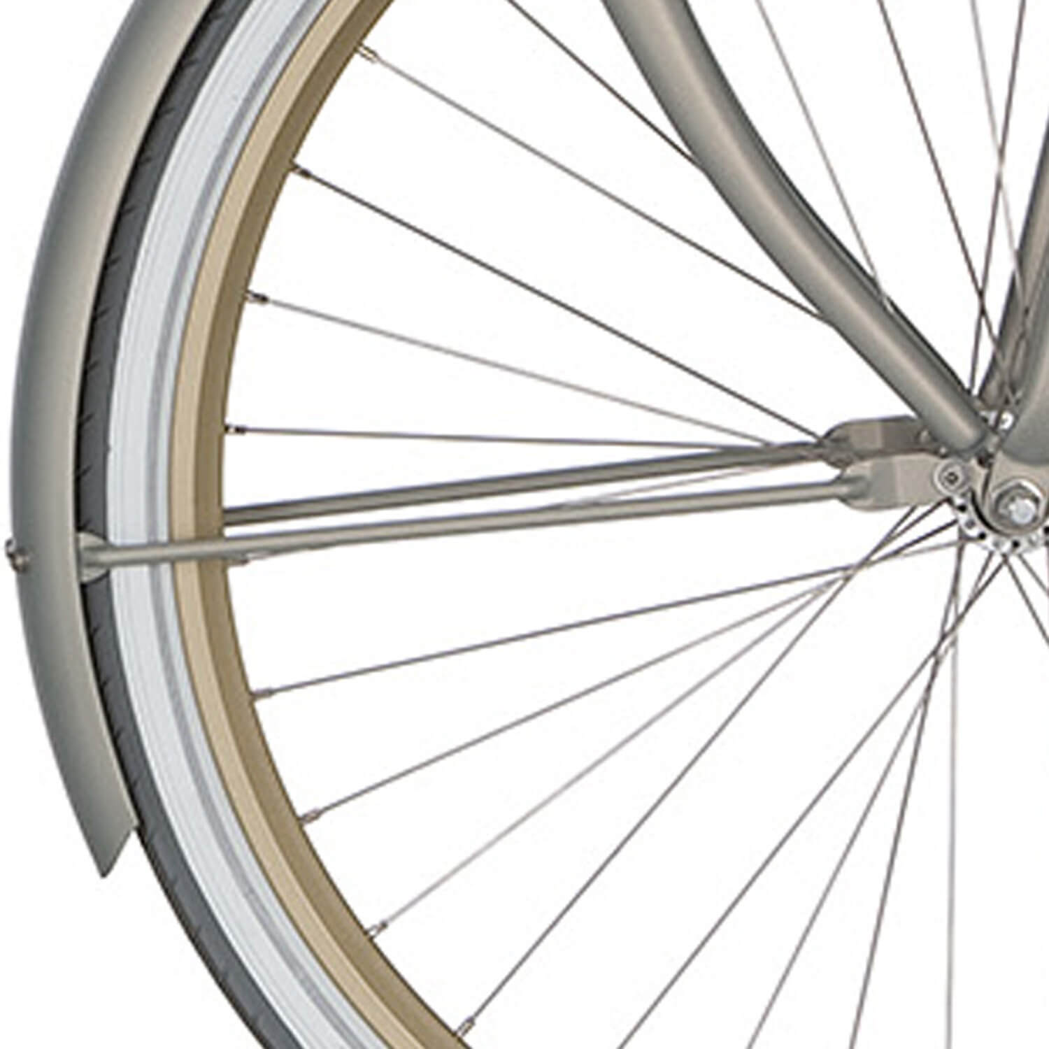 Cortina Spatbordstang voor 28 U4 portemonnee grijs mat