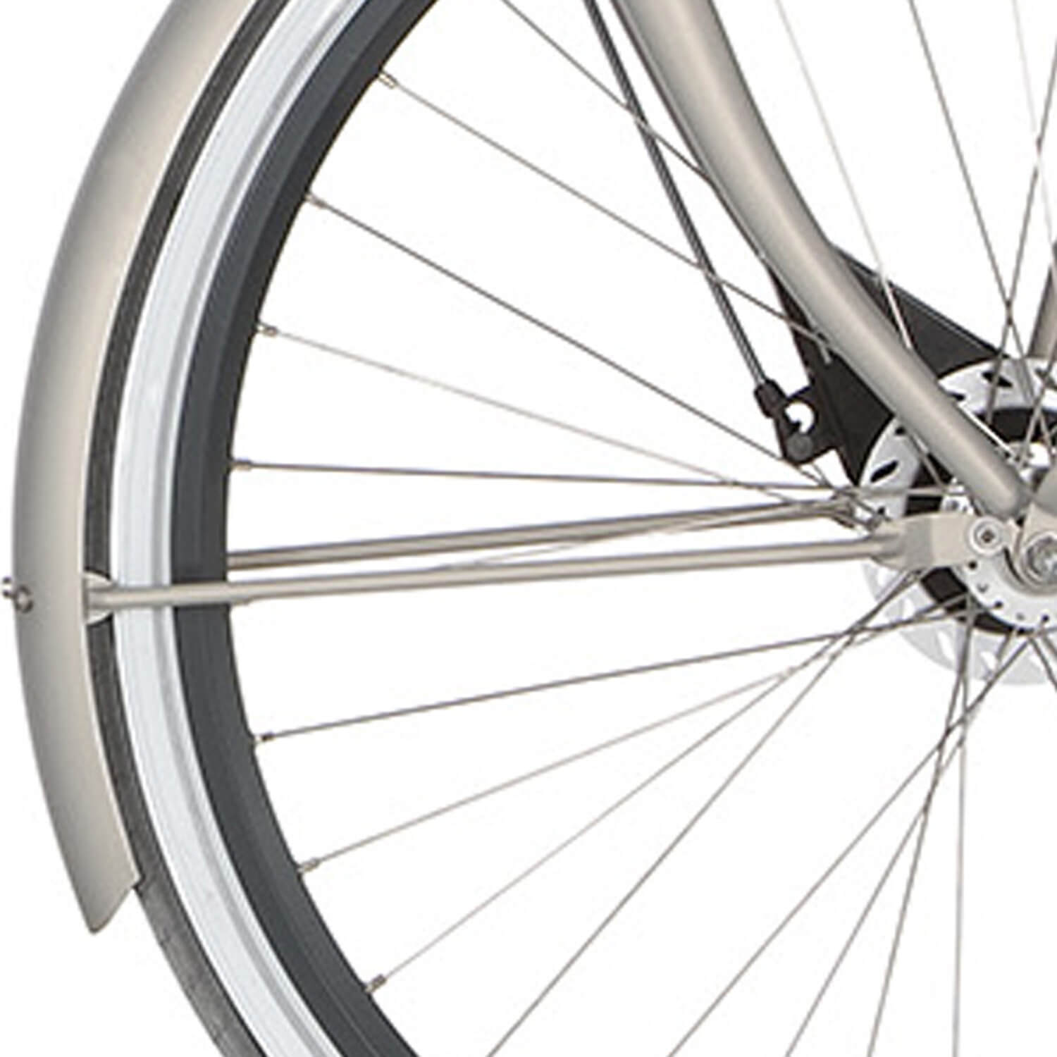 Cortina Spatbordstang voor 28 Roots mat etheraal geel