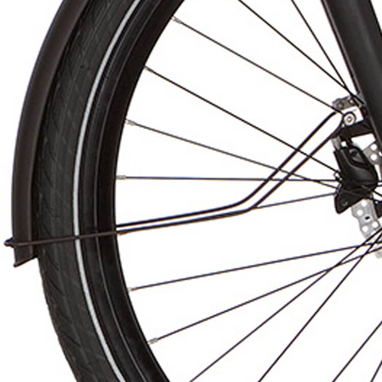 Cortina spatbordstang voor 28 e-octa espressobruin mat