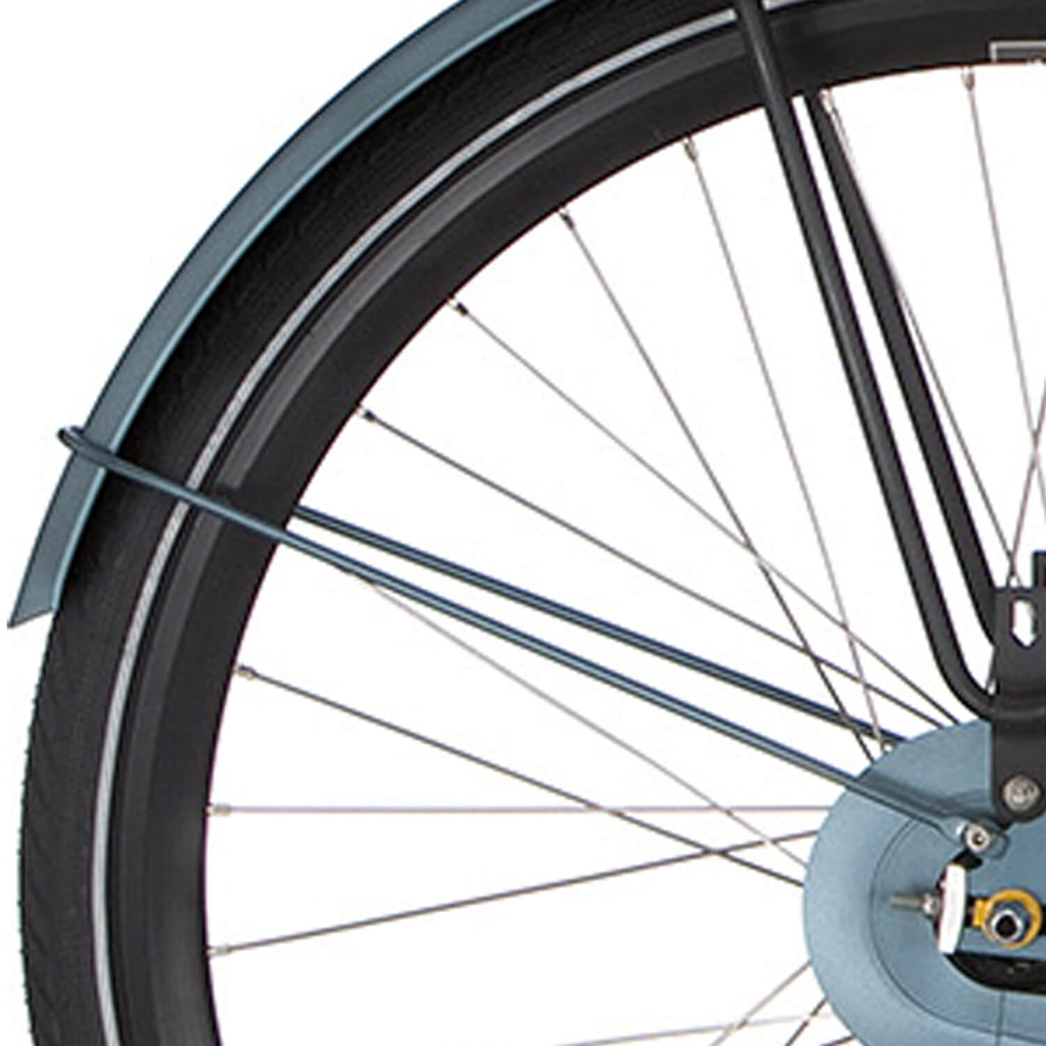 Cortina Spatbordstang achter 28 Speed ​​mistral mat