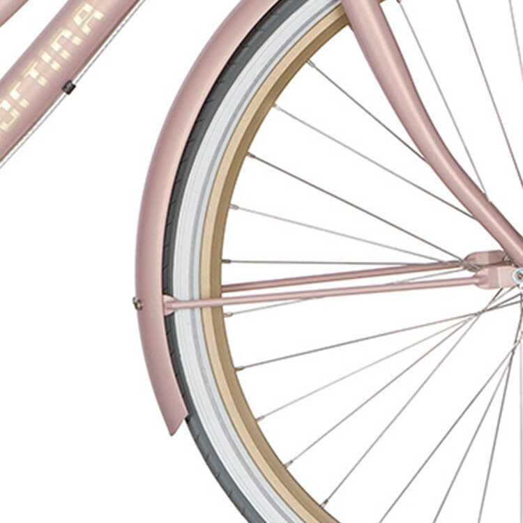 Cortina Spatbord voor 28 U4 mahonie roze mat