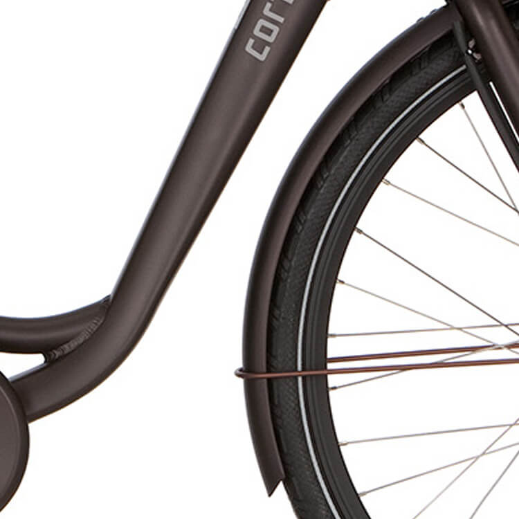 Cortina Spatbord voor 28 E-Yoya mat demitasse