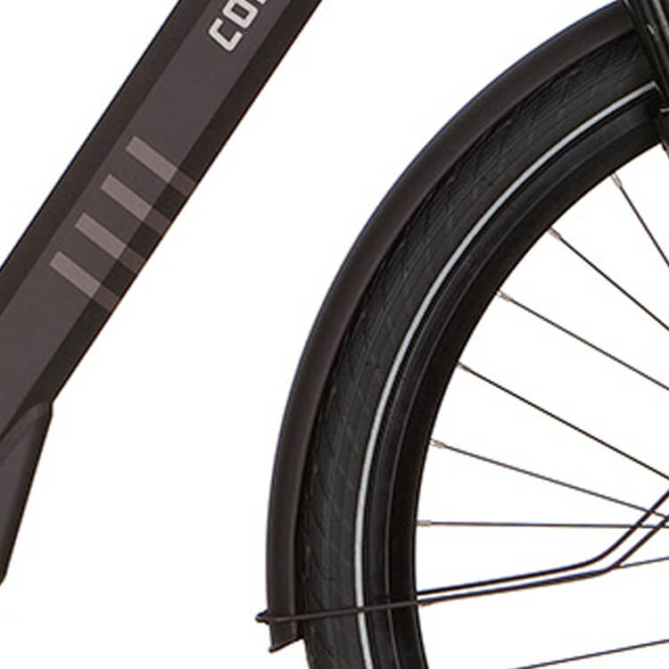 Cortina spatbord voor 28 e-octa espressobruin mat