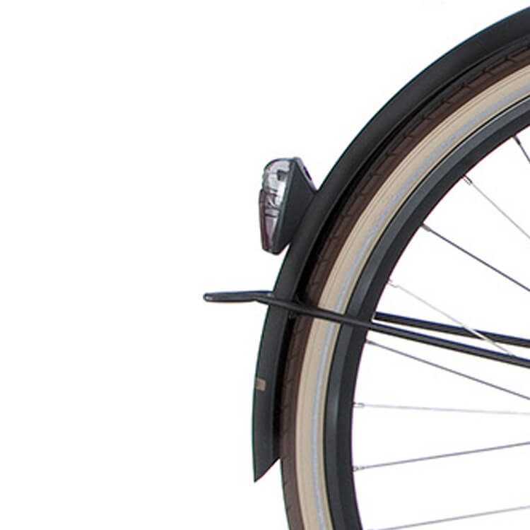 Cortina Spatbord achter 28 U4 gitzwart mat zd