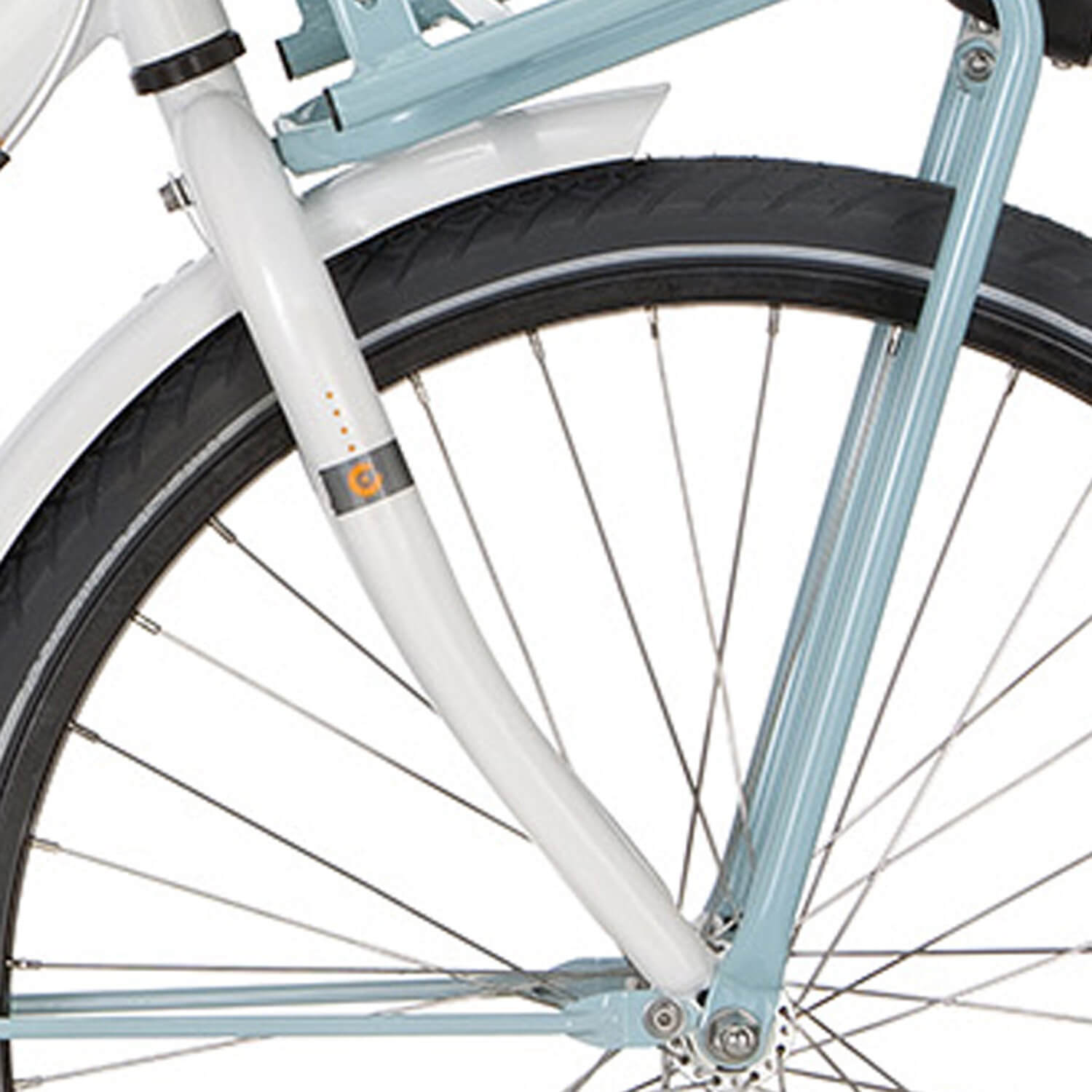 Cortina voorvork 24 U4 Meisjes RB witte parel