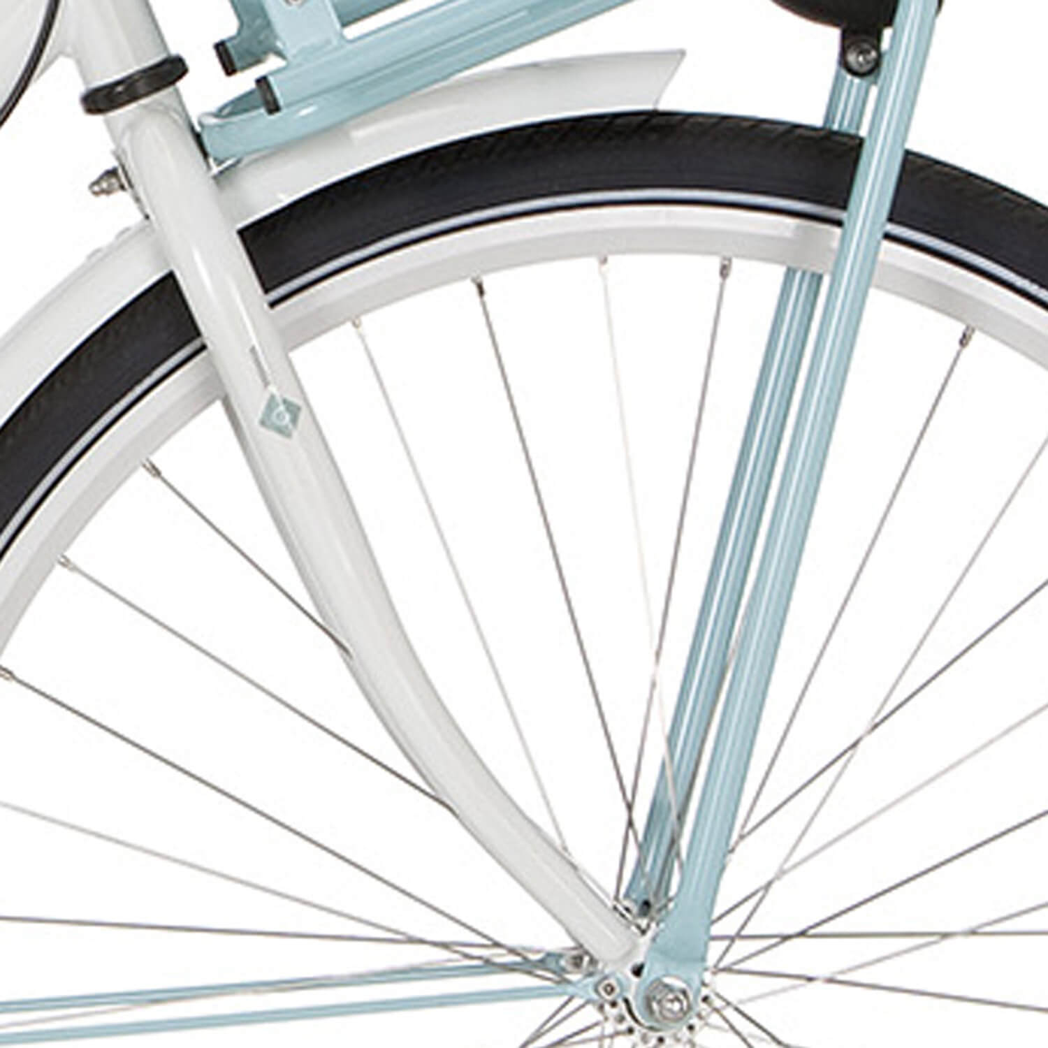 Cortina voorvork Milo D minor grijs