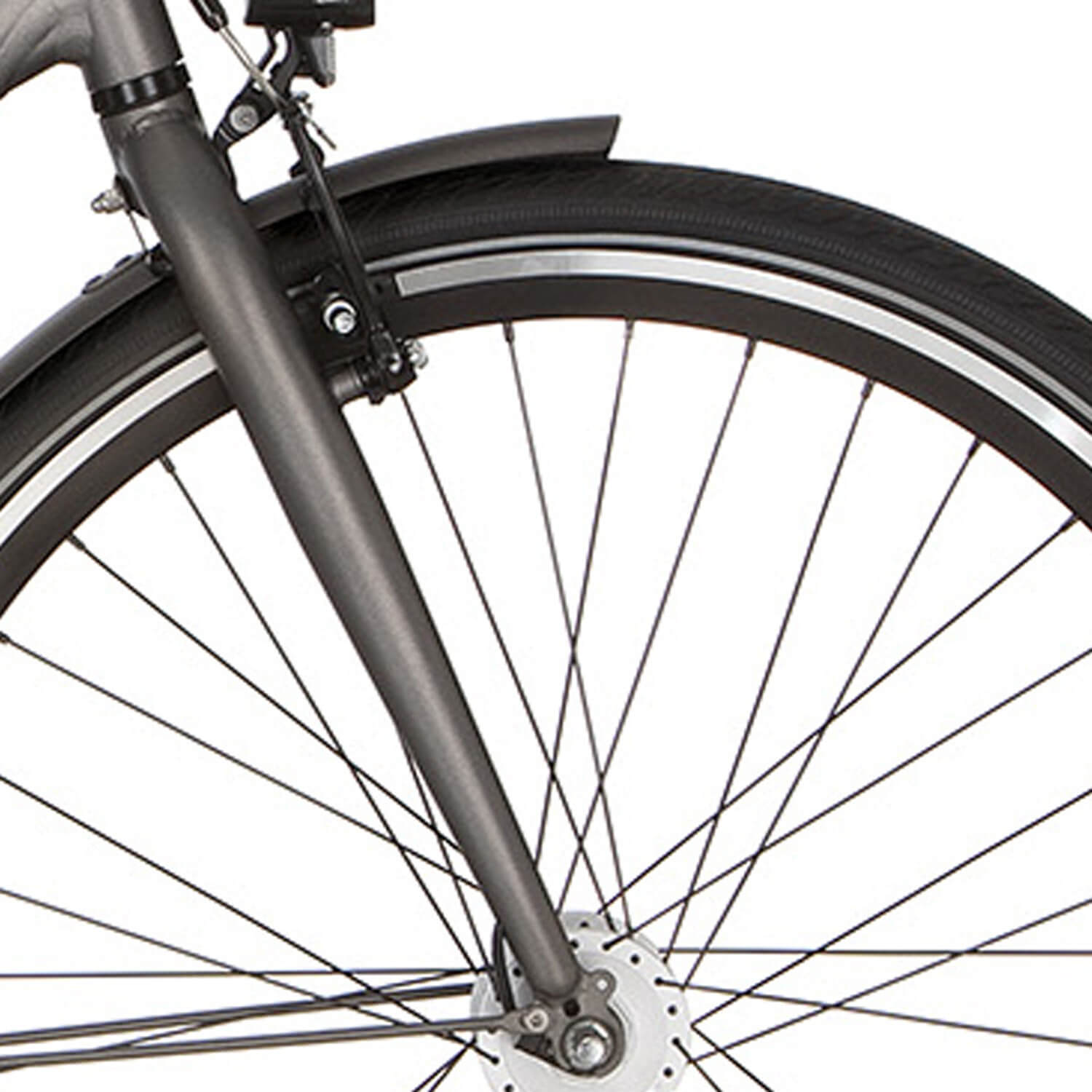 Cortina voorvork Mozzo matte steen