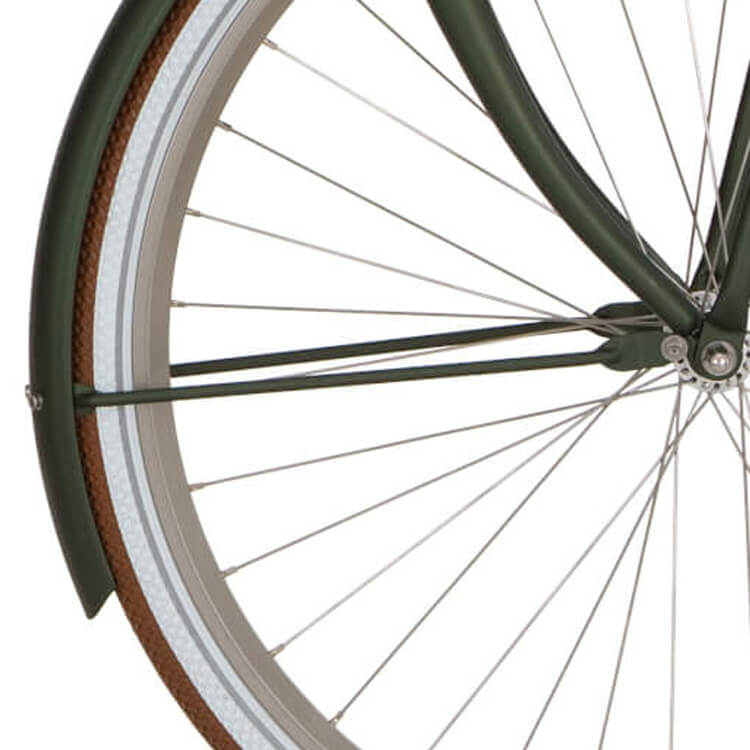 Cortina Spatbordstang voor 28 U4 jagergroen mat