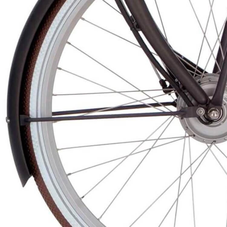 Cortina Spatbordstang voor 28 E-U4 muisgrijs mat