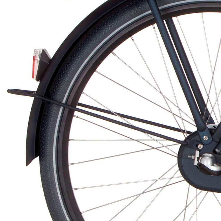 Cortina Spatbordstang achter 28 U1 E-U1 universeel blauw mat