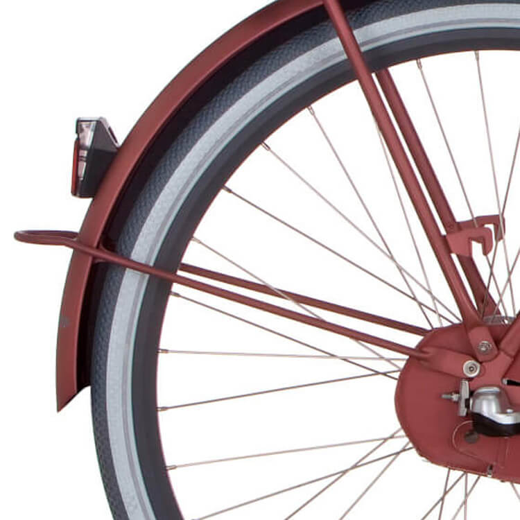 Cortina Spatbordstang achter 28 U4 roze mat