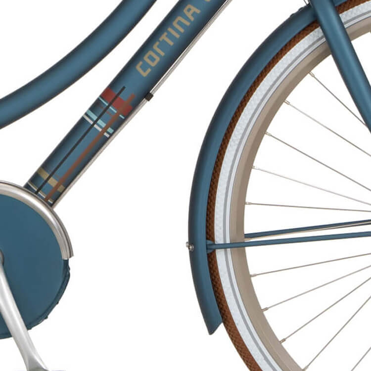 Cortina Spatbord voor 28 U4 stormblauw mat