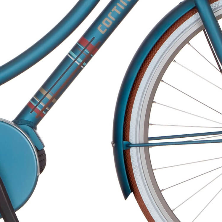 Cortina Spatbord voor 28 E-U4 stormblauw mat