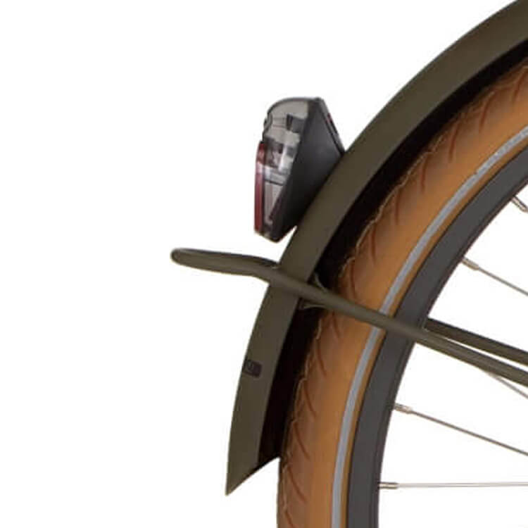 Cortina Spatbord achter 24 U4 donker olijf mat