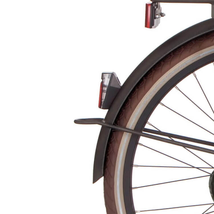 Cortina Spatbord achter 24 U4 zwart goud mat