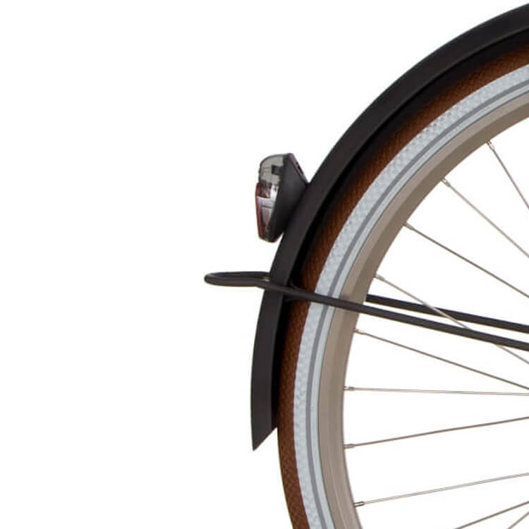 Cortina Spatbord achter 28 U4 muisgrijs mat