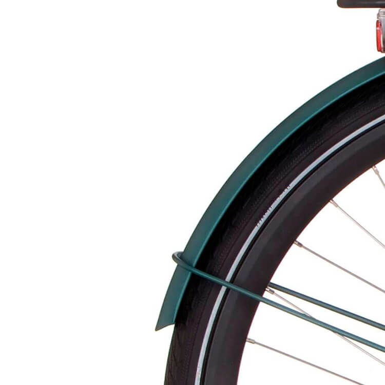 Cortina Spatbord achter 28 Speed ​​mat berylgroen