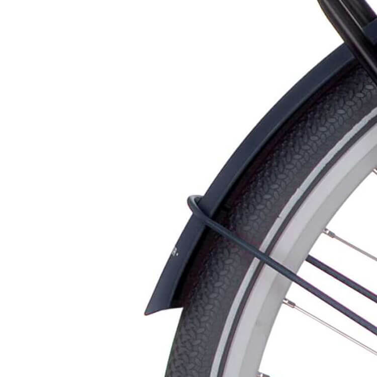 Cortina Spatbord achter 28 Common zwart blauw mat