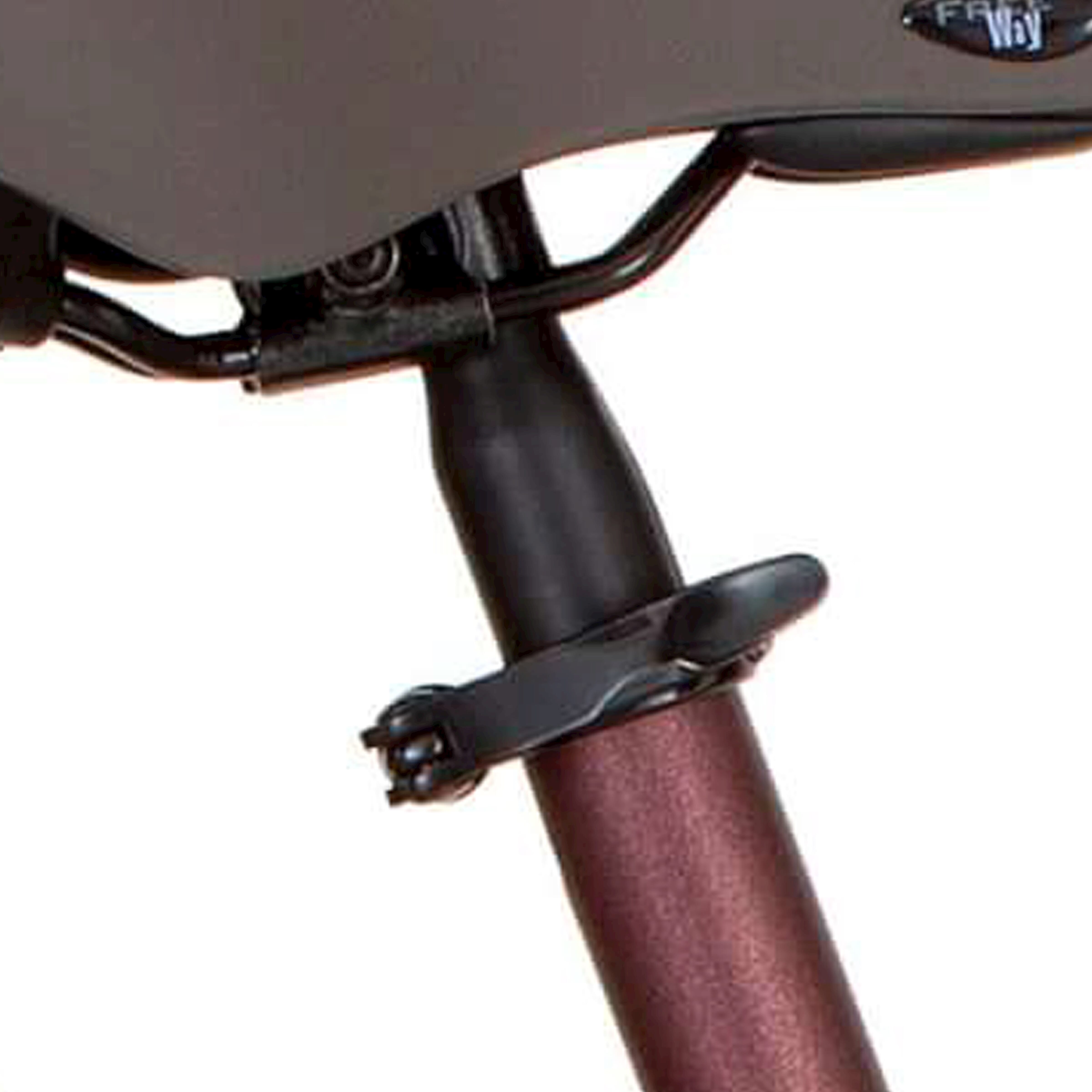 Cortina zadelpen 30,4 x 300 met gleuf zwart