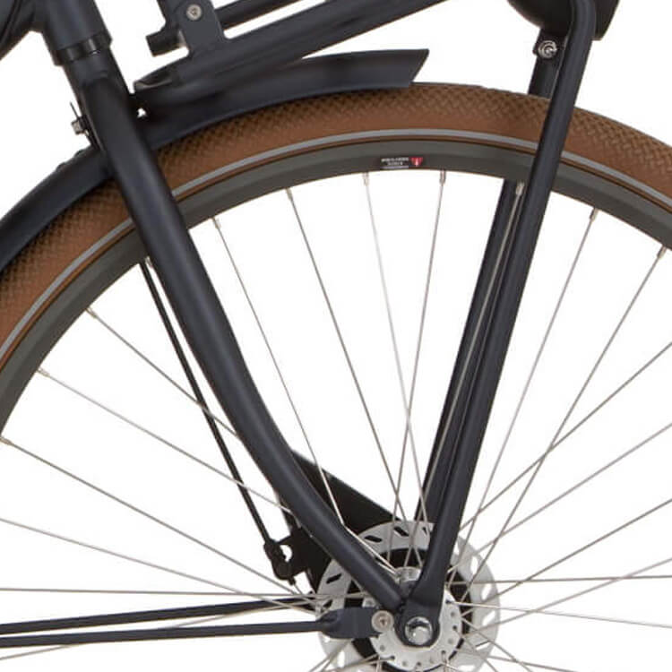 Cortina voorvork U4 D stergrijs mat