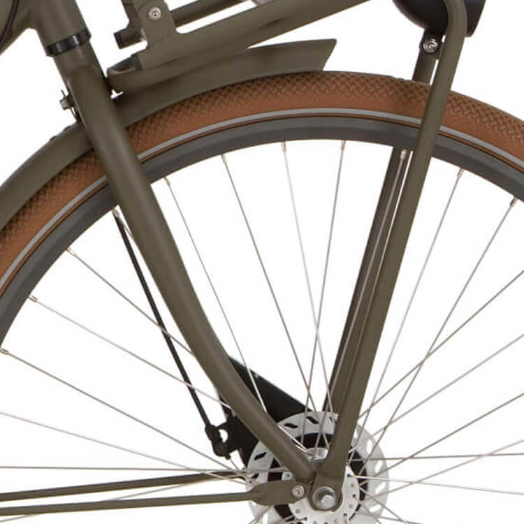 Cortina voorvork U4 D donkerolijf mat