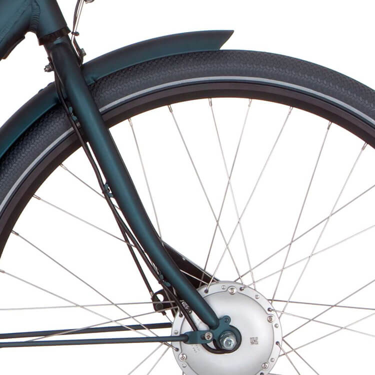 Cortina voorvork E-U1 D nachtblauw diepgroen mat