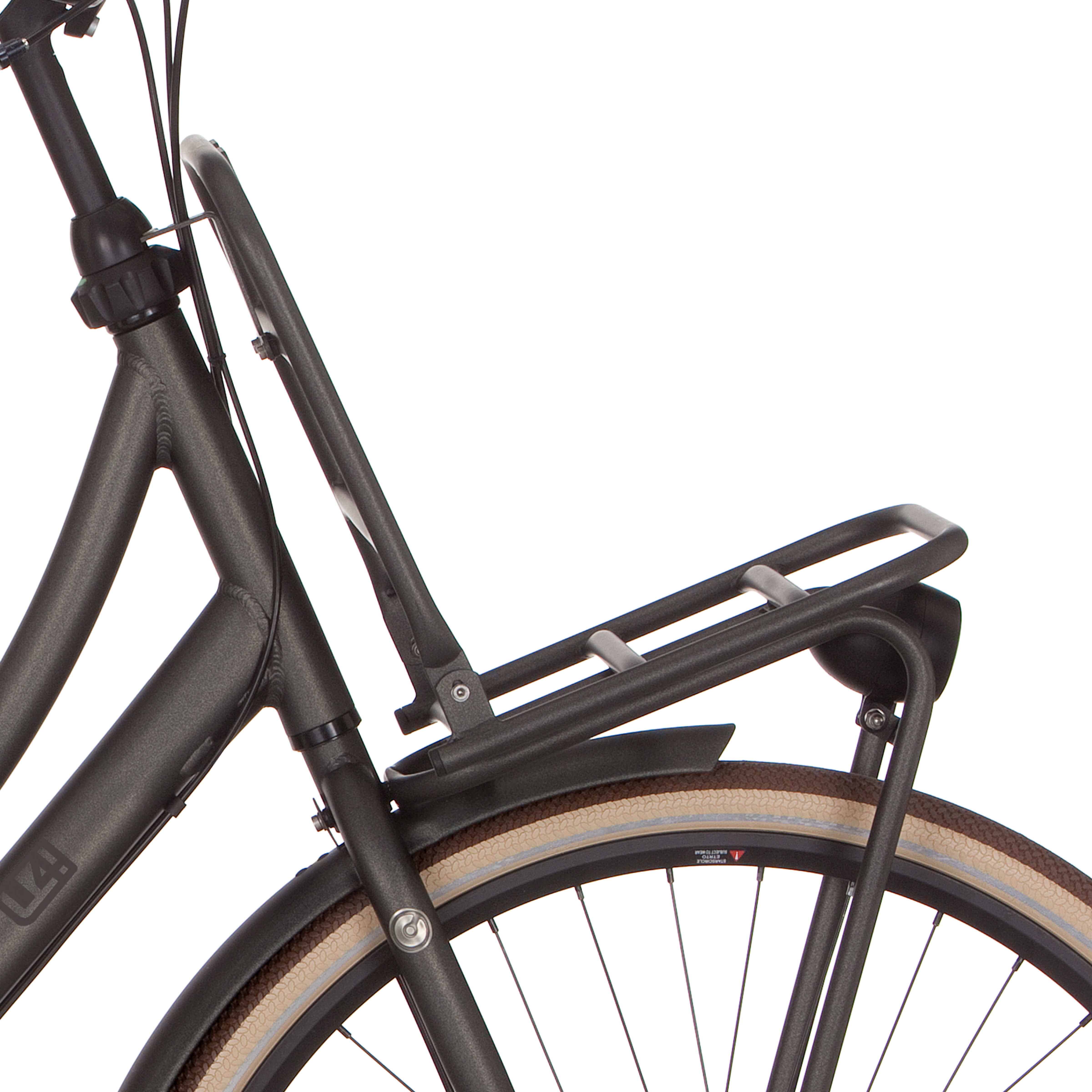 Cortina voordrager bovendelen 28 zwart goud mat