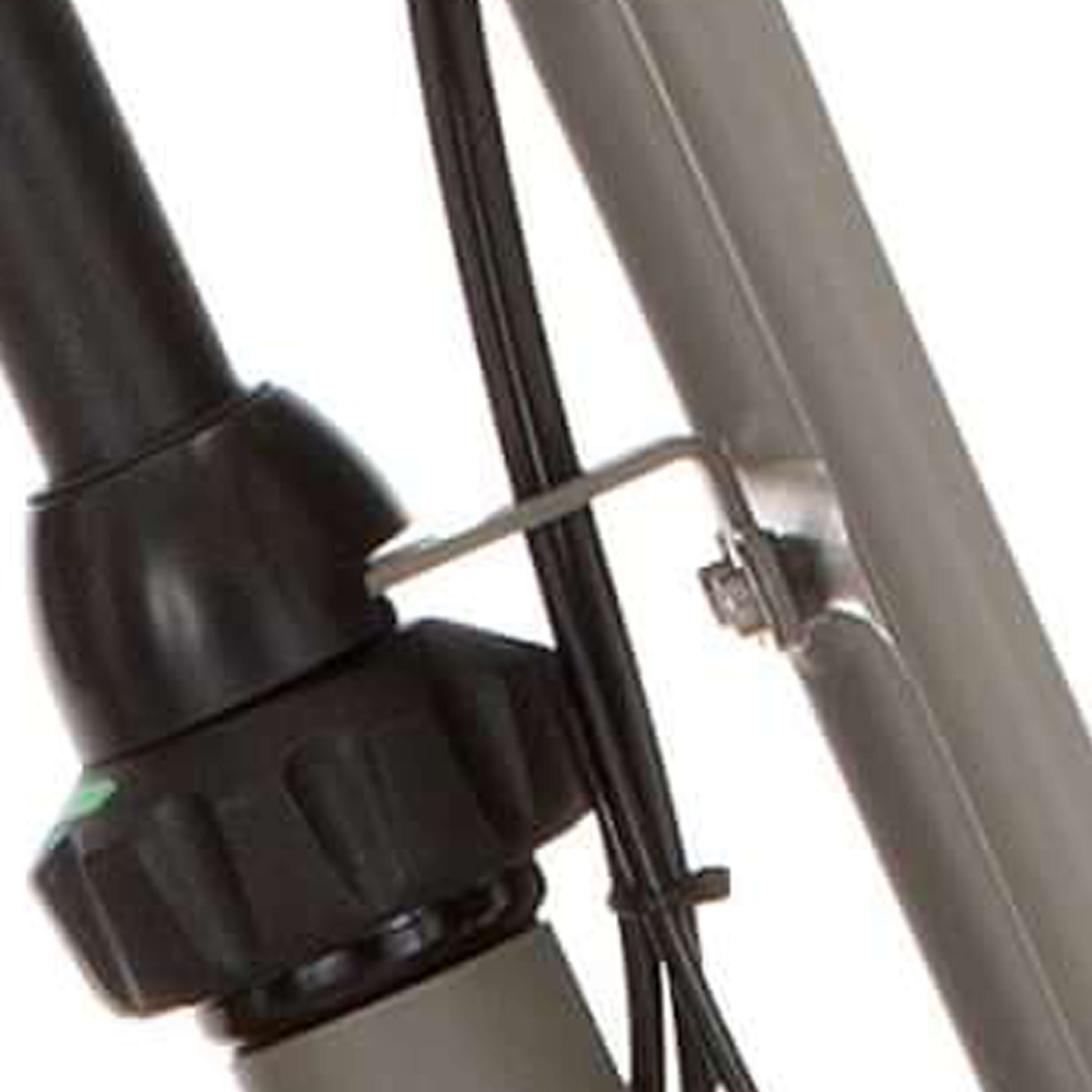 Cortina balhoofd beugel voordrager 28 H65 kwartsgrijs mat