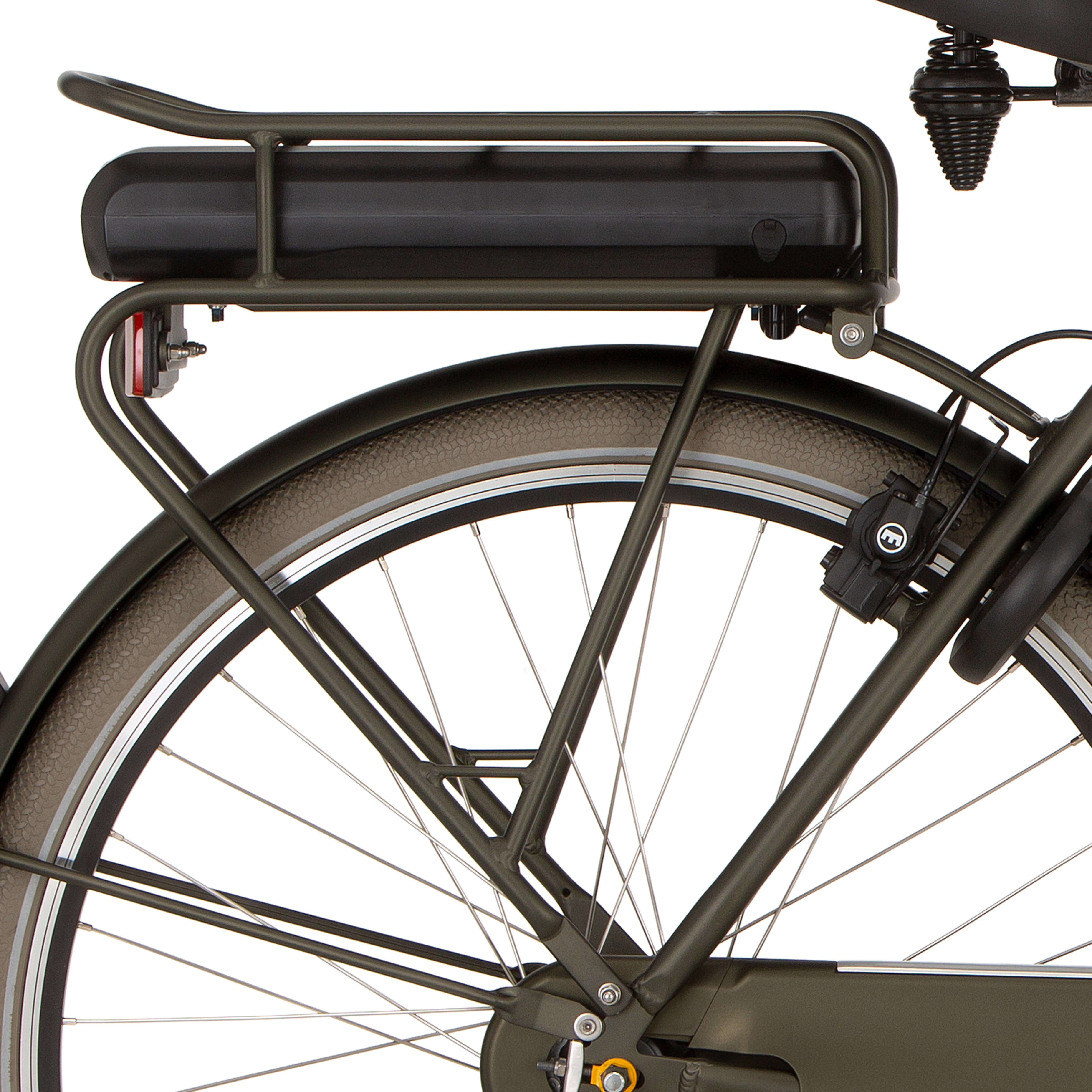 Cortina achterdrager E-U4 Bafang elegantie groen mat