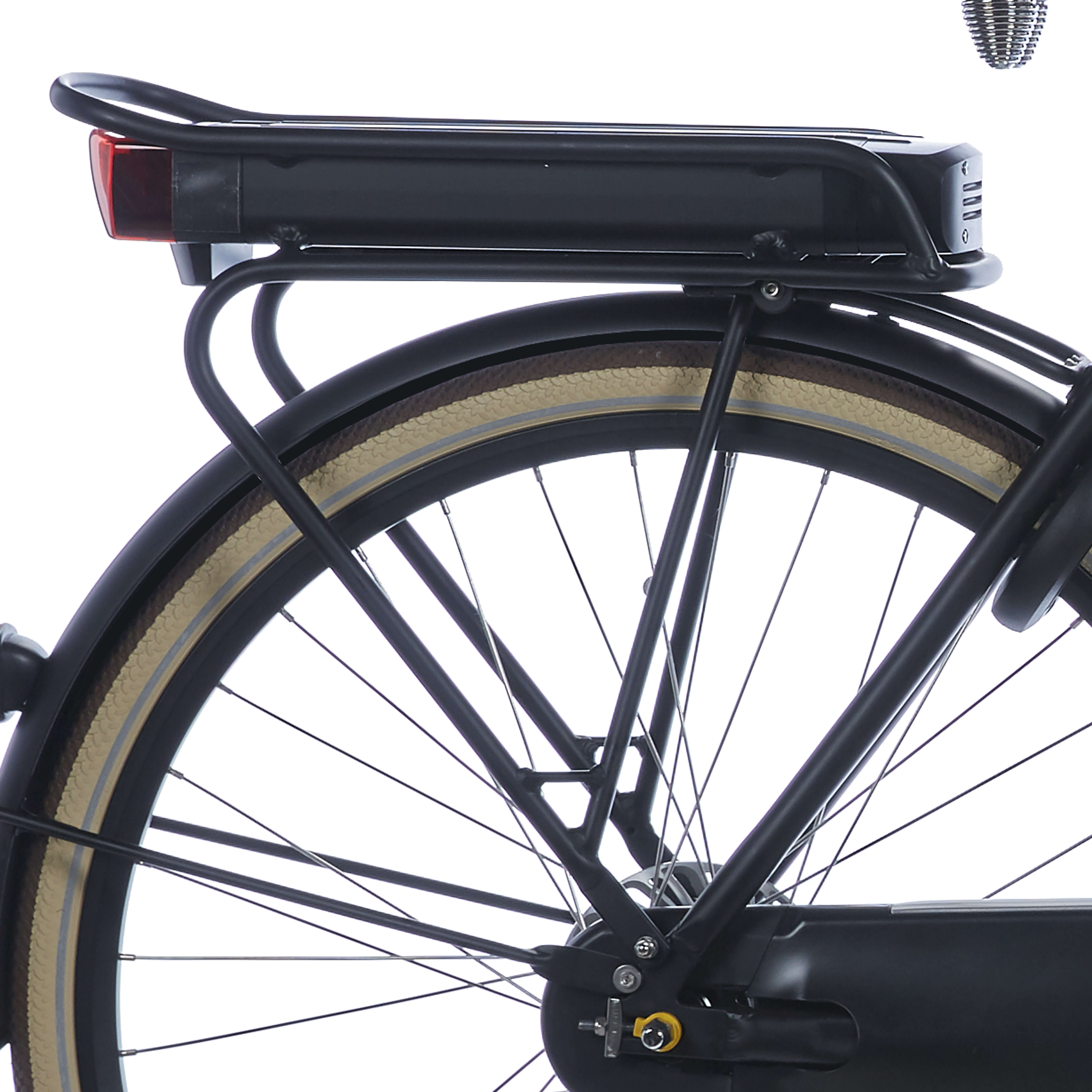 Cortina achterdrager E-U4 gitzwart mat