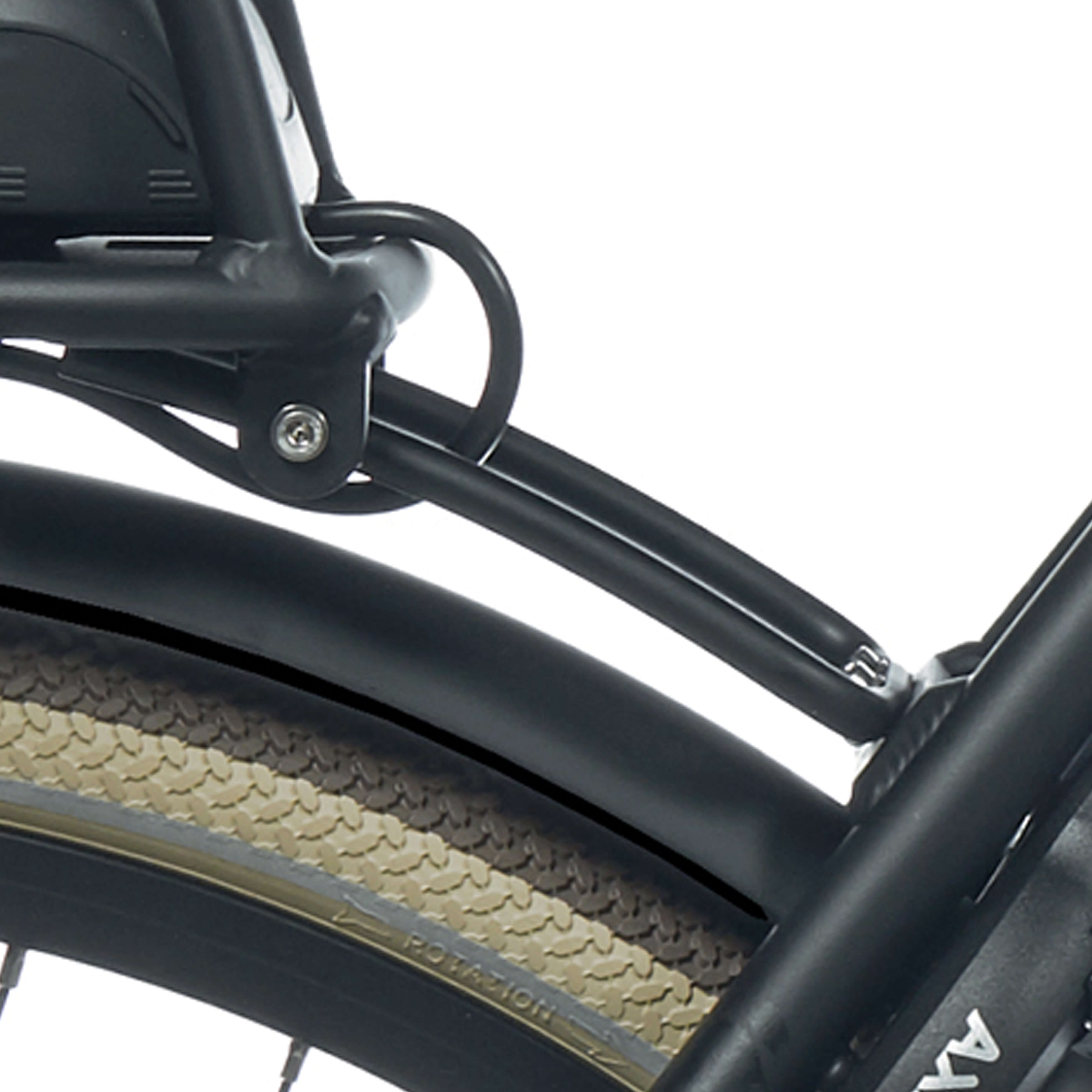 Cortina achterdragerbeugel 200mm gitzwart mat