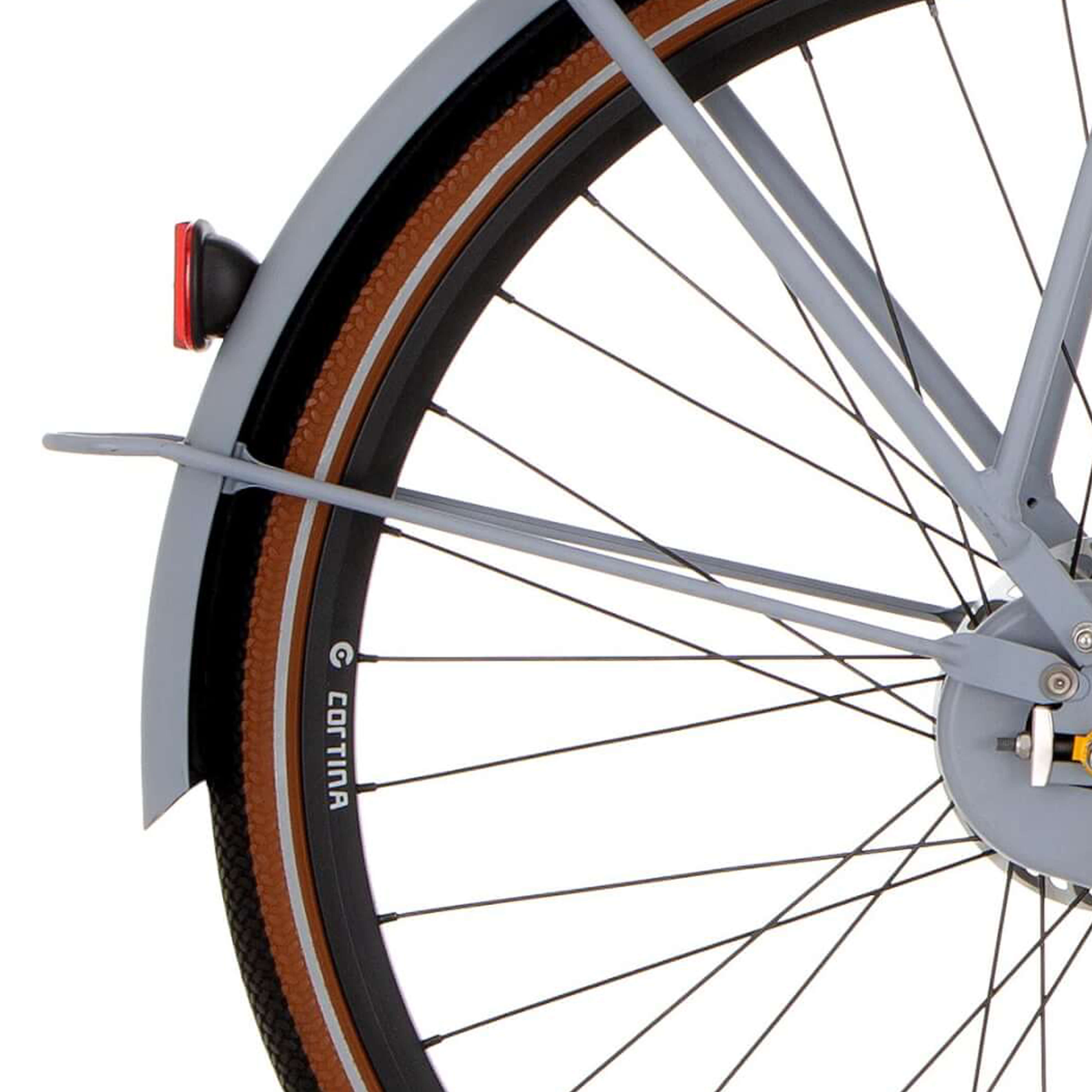 Cortina spatbordstang voor 28 e-u4 neutraal grijs mat