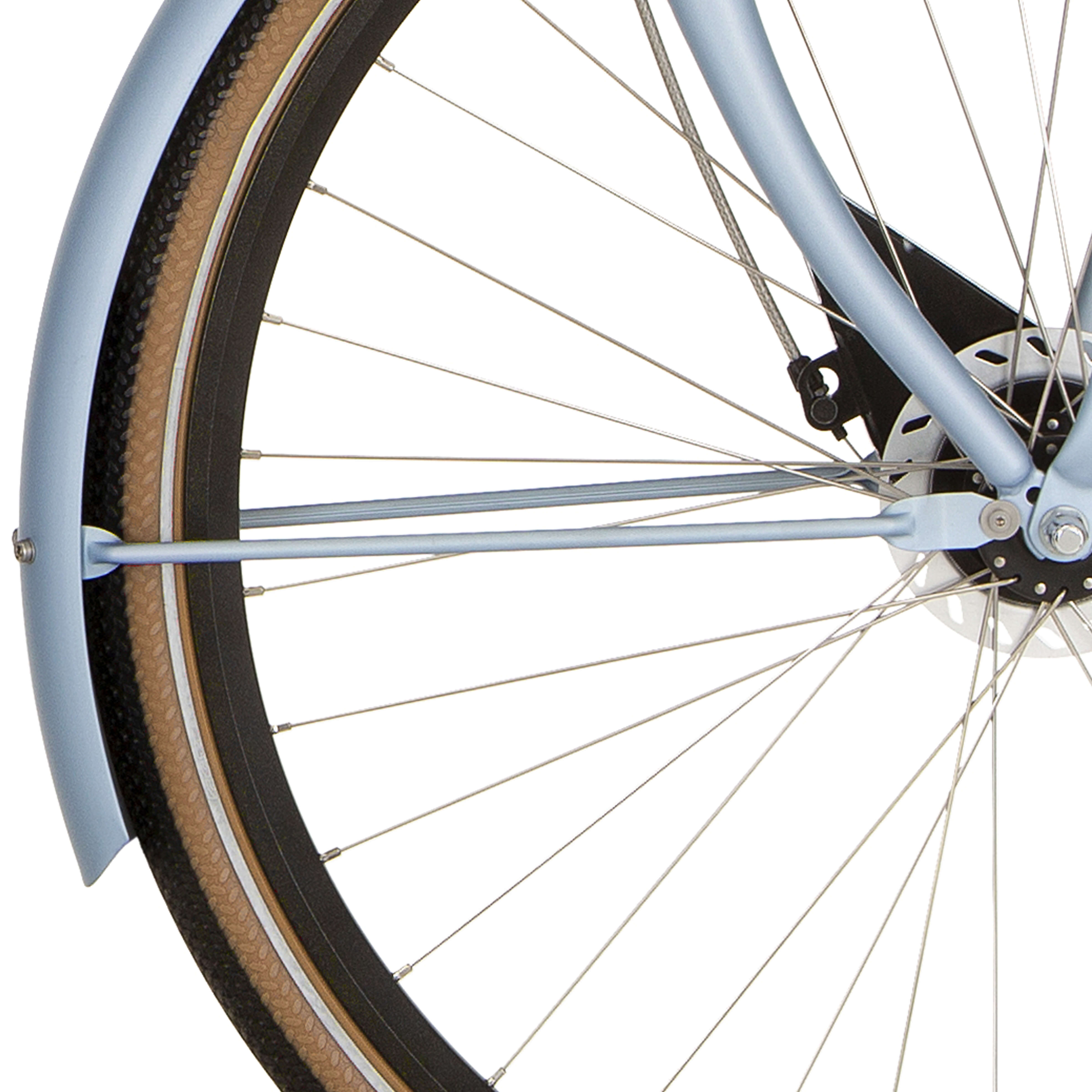 Cortina spatbordstang voor 28 u4 metaal blauw mat