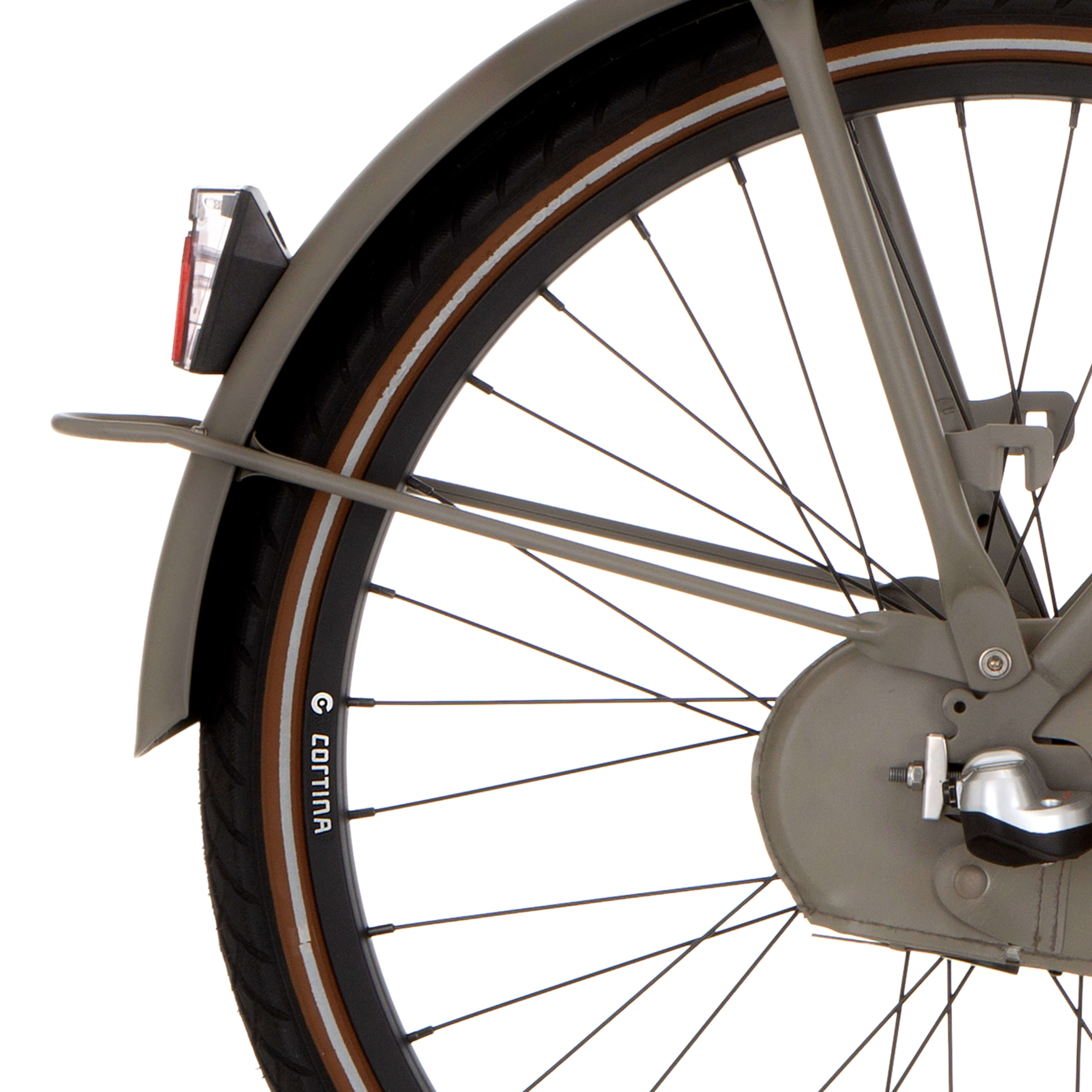 Cortina Spatbordstang achter 24 U4 kwartsgrijs mat