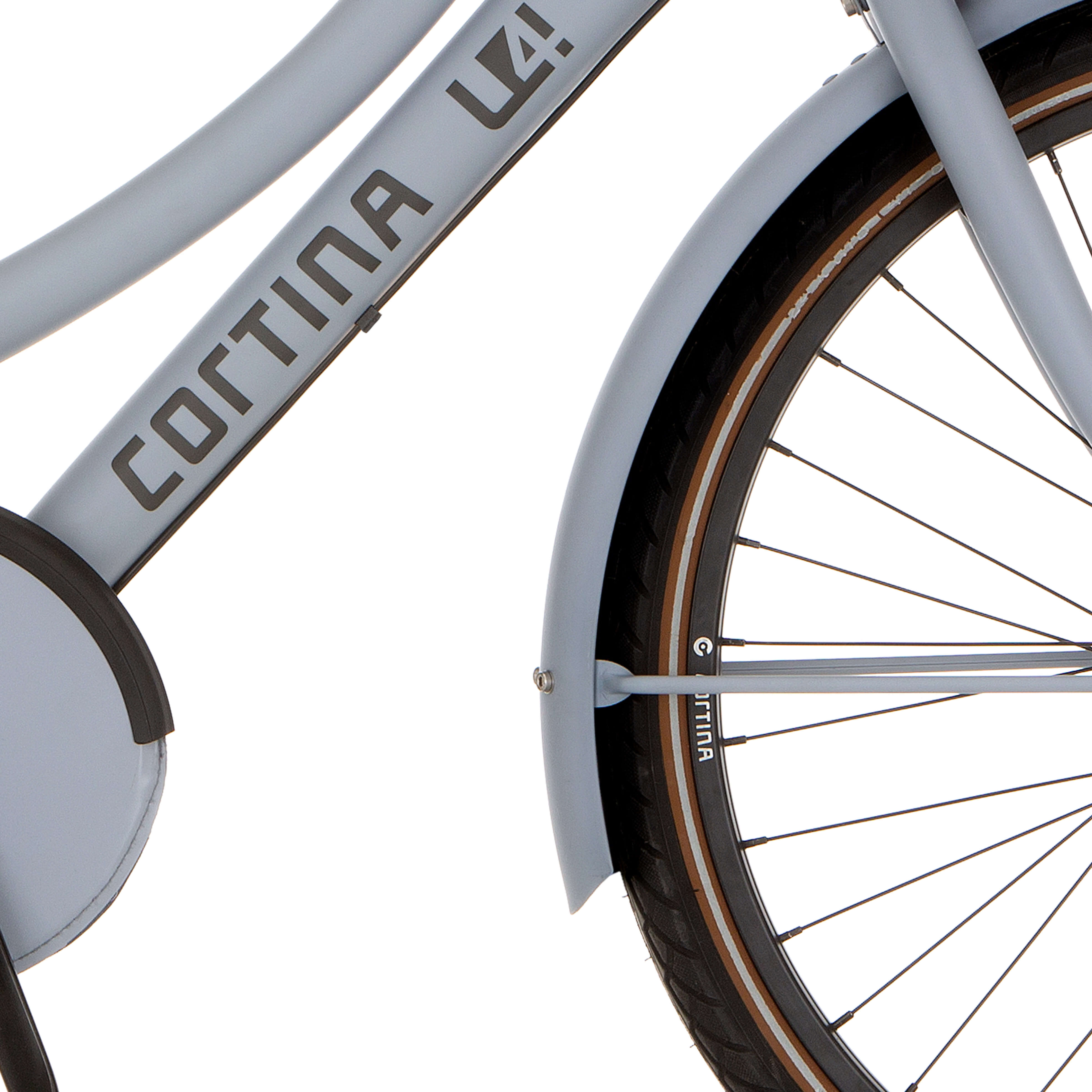 Cortina Spatbord voor 26 U4 neutraal grijs mat