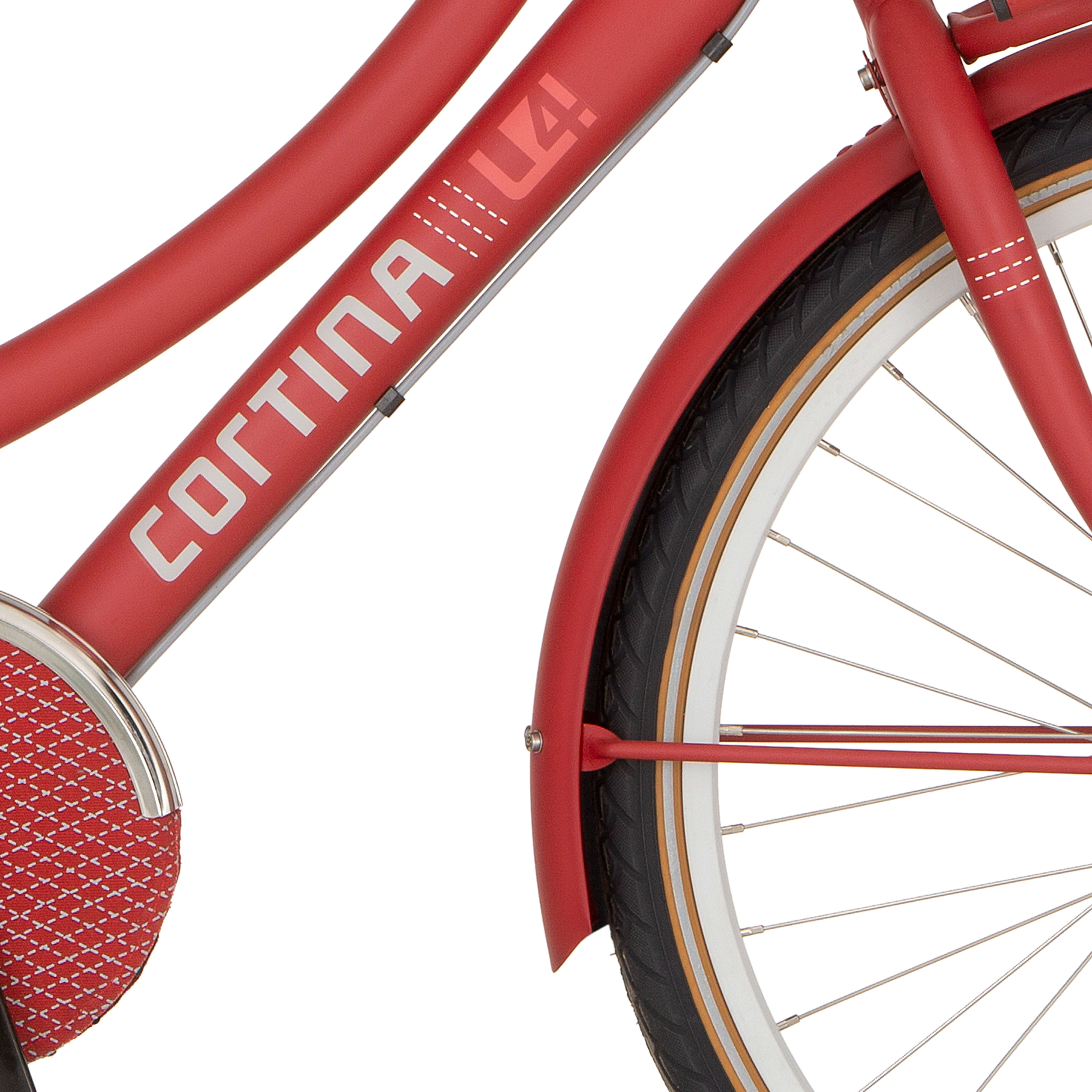 Cortina spatbord voor 26 u4 true red mat