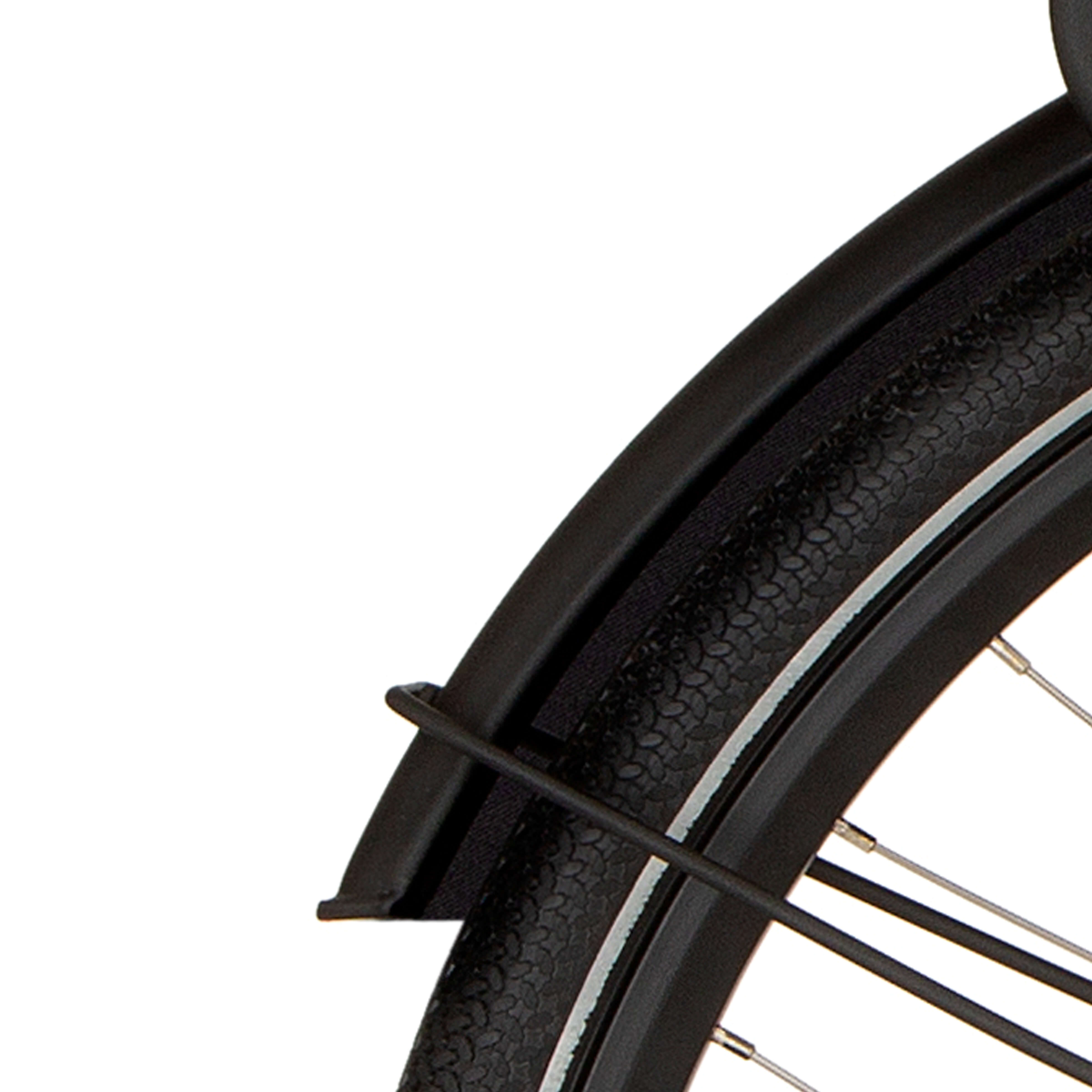 Cortina spatbord achter 28 e-foss diamantzwart mat