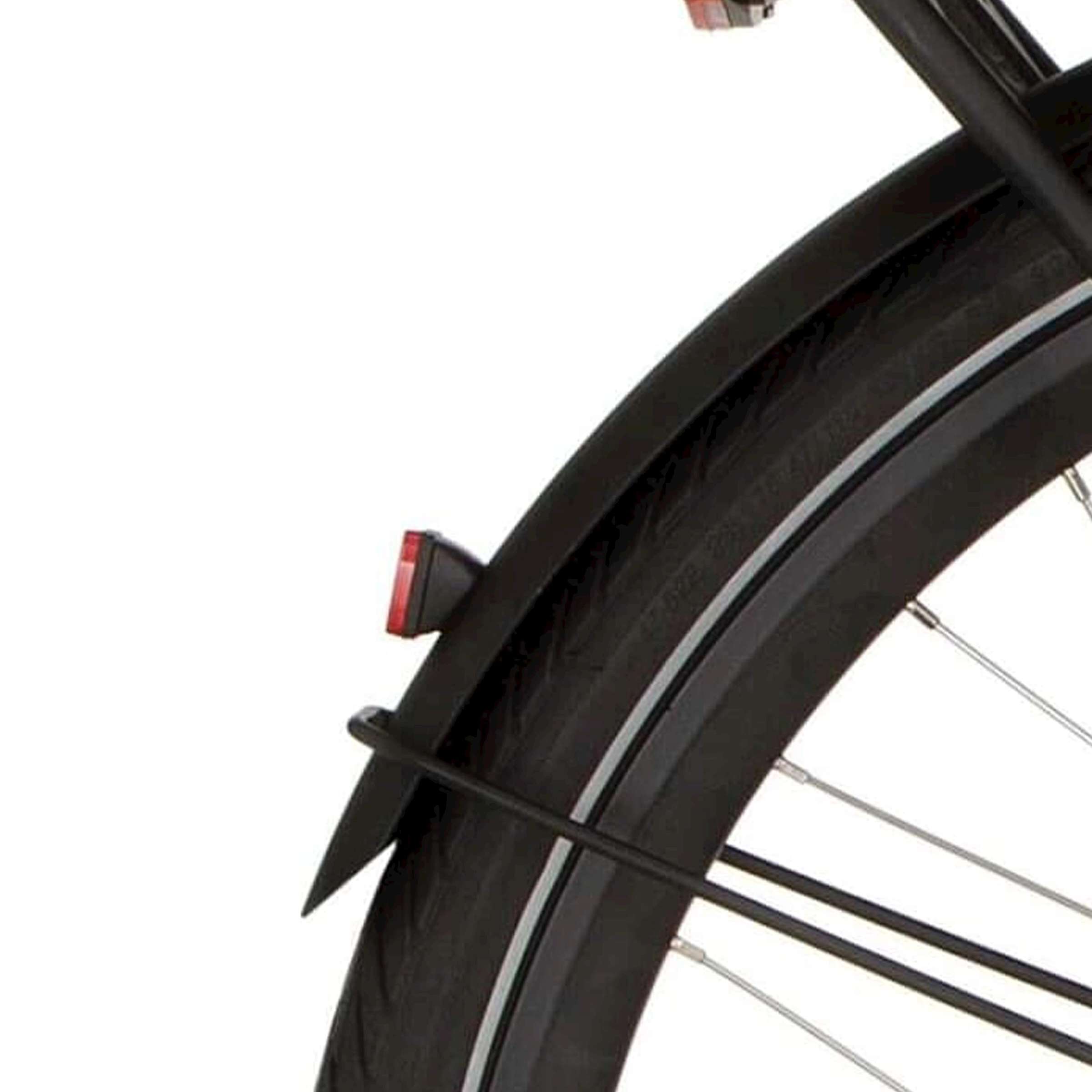 Cortina spatbordenset e-octa arrant zwart