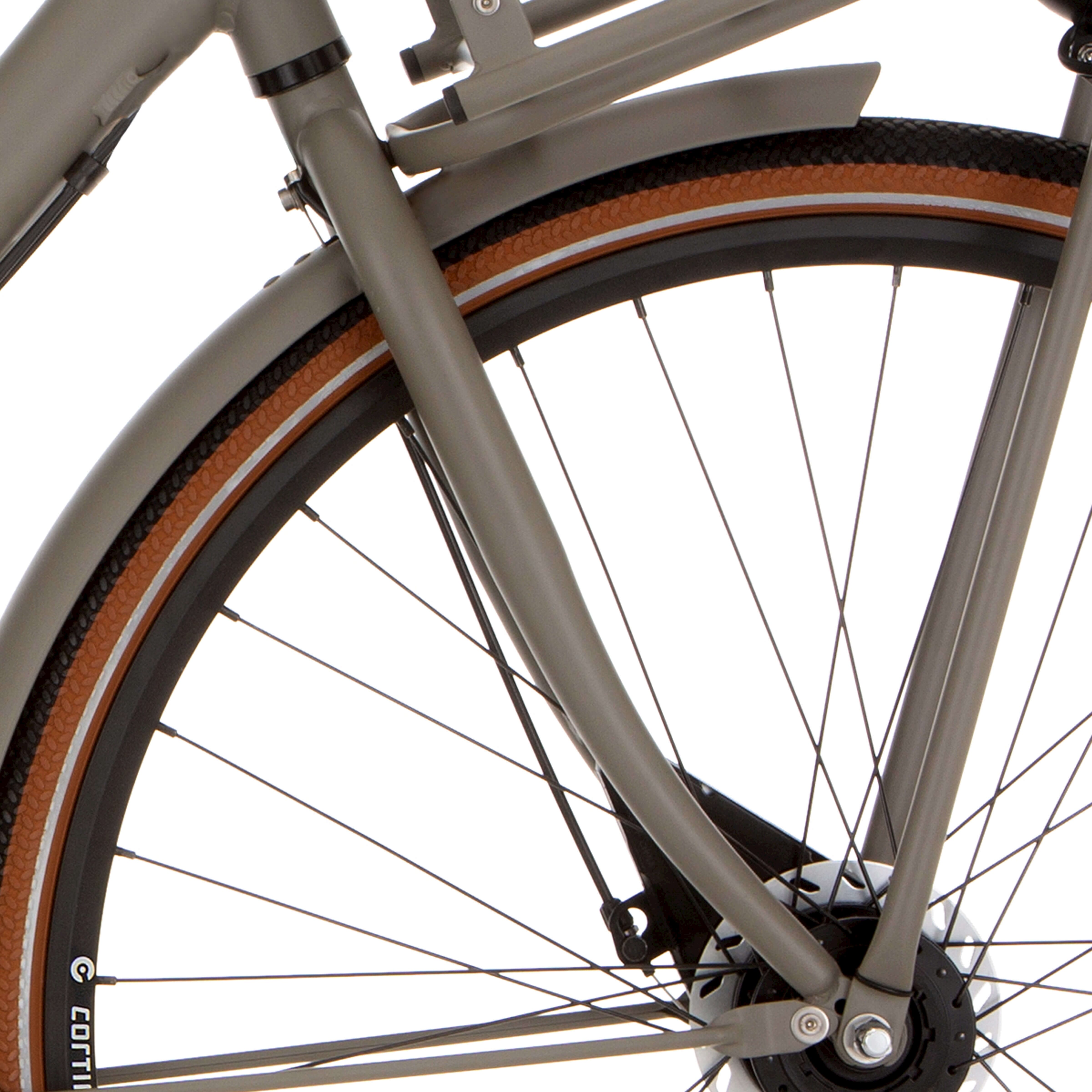 Cortina voorvork U4 H65 kwartsgrijs mat