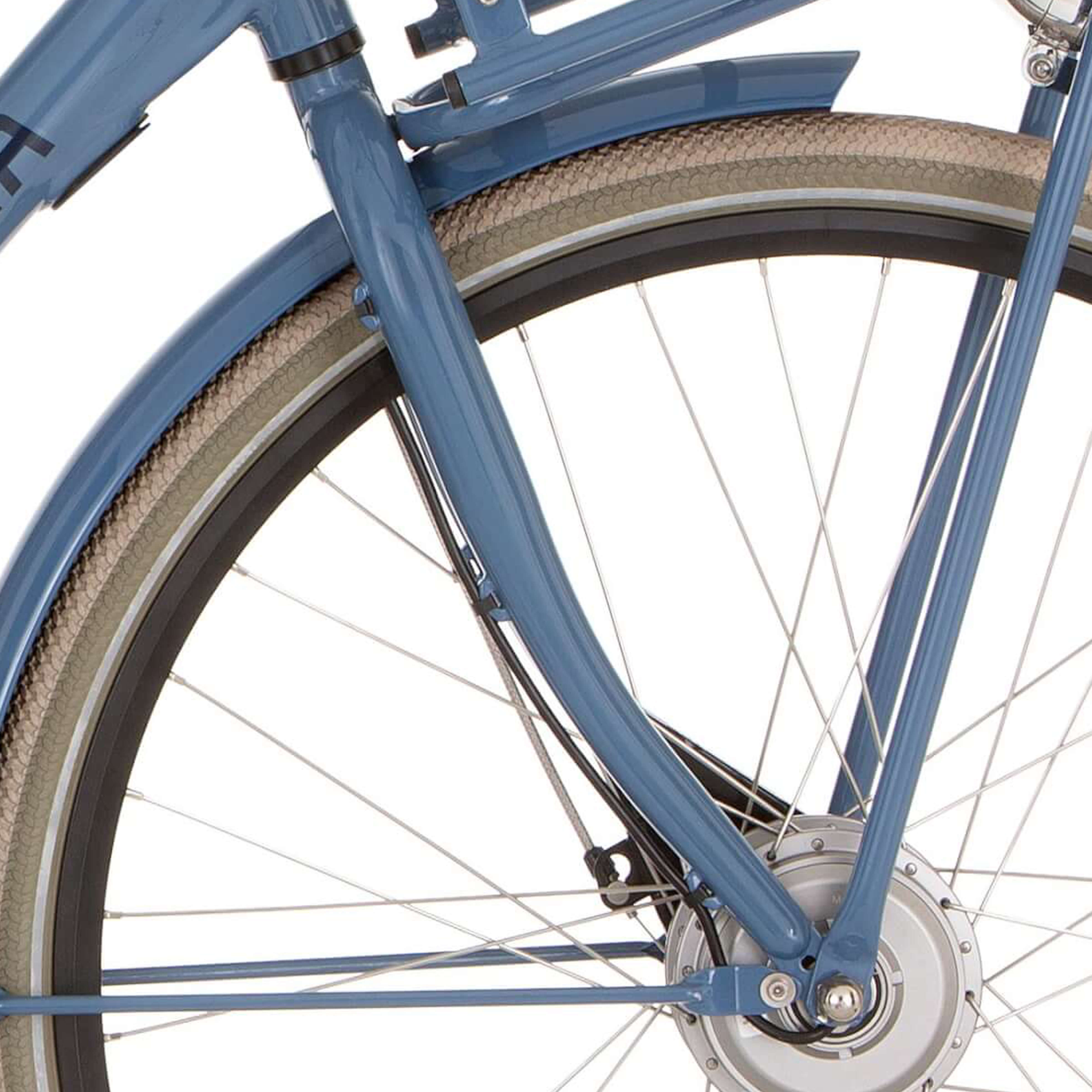 Cortina voorvork E-U4 D FM matblauw