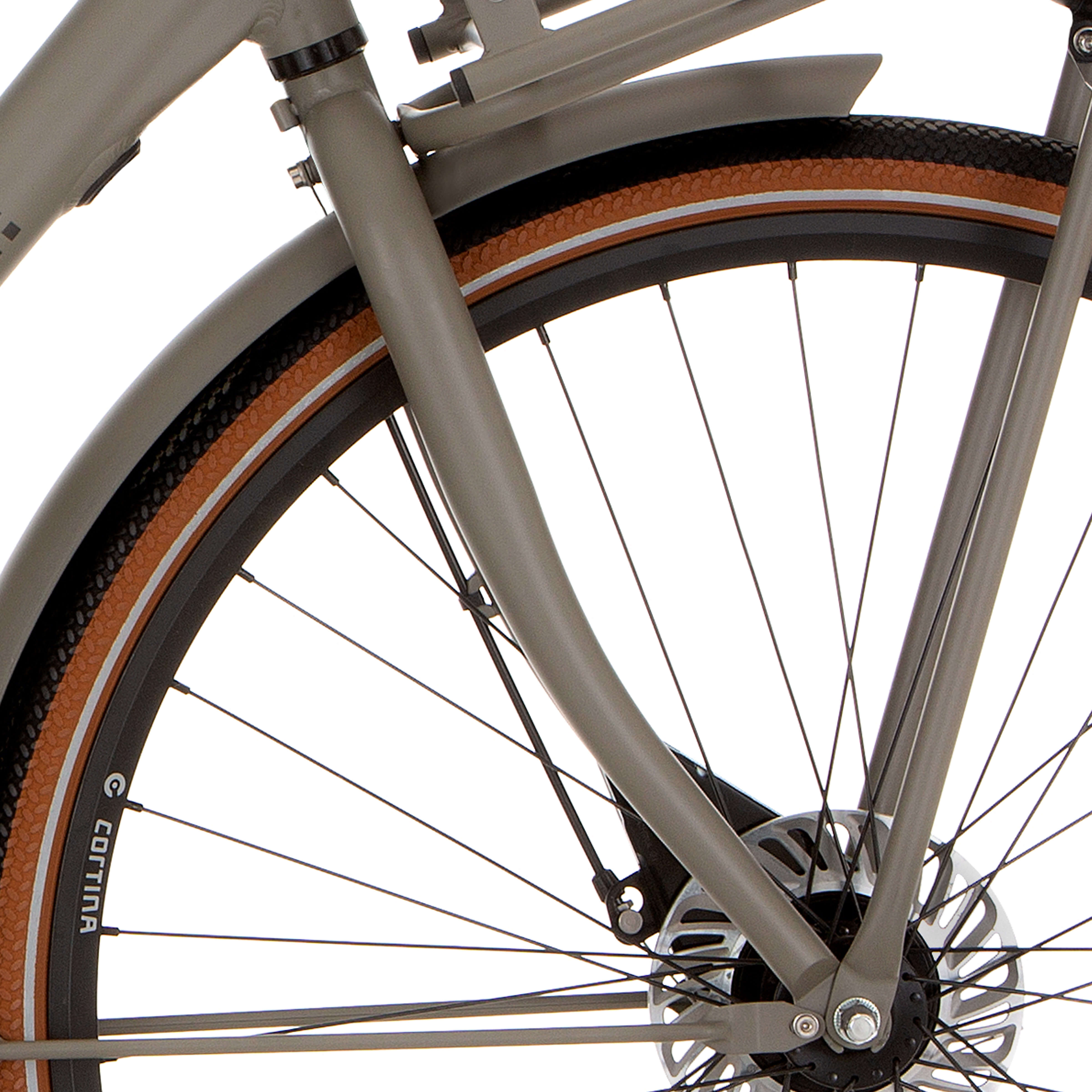 Cortina voorvork E-U4 H MM kwartsgrijs mat