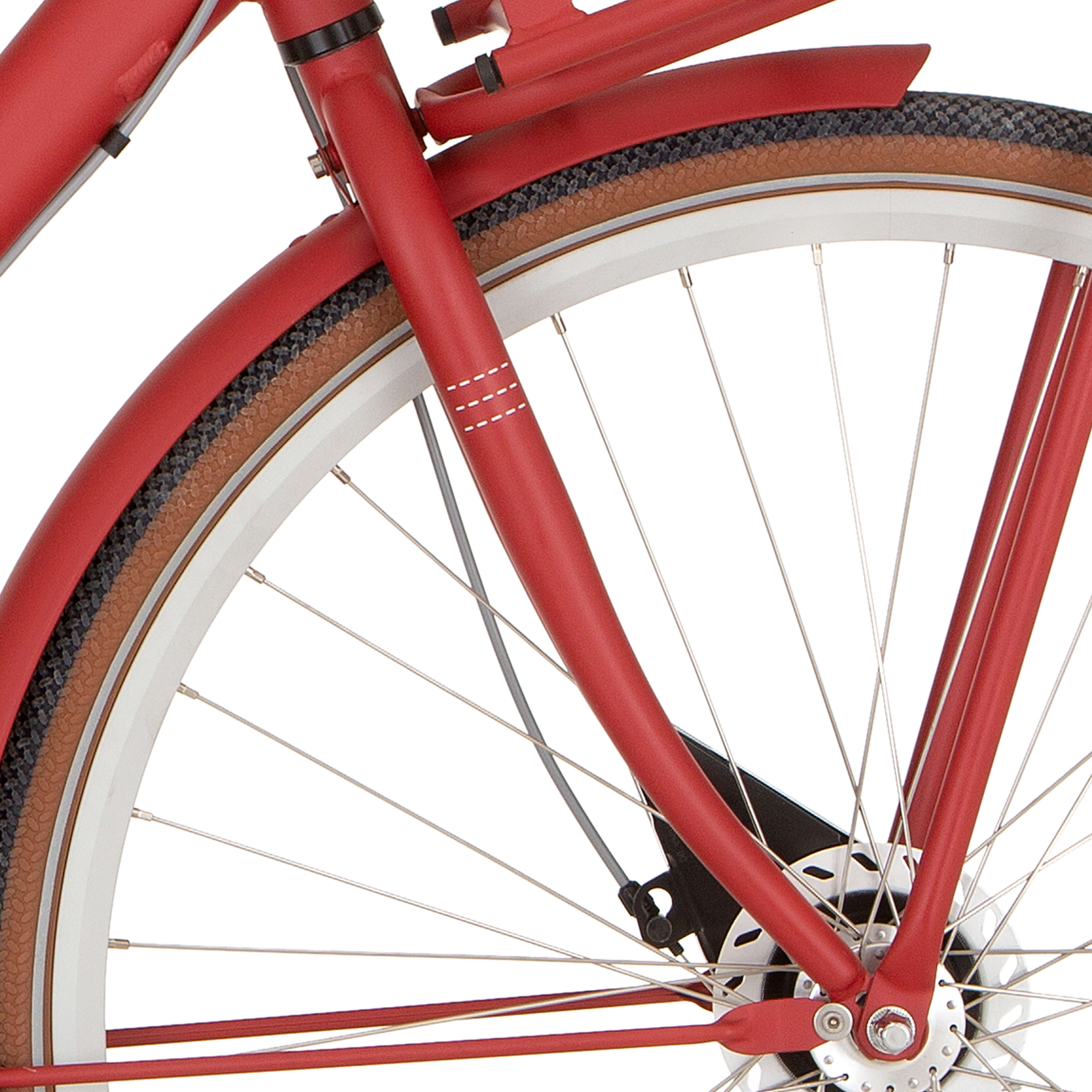 Cortina voorvork U4 D echt rood mat