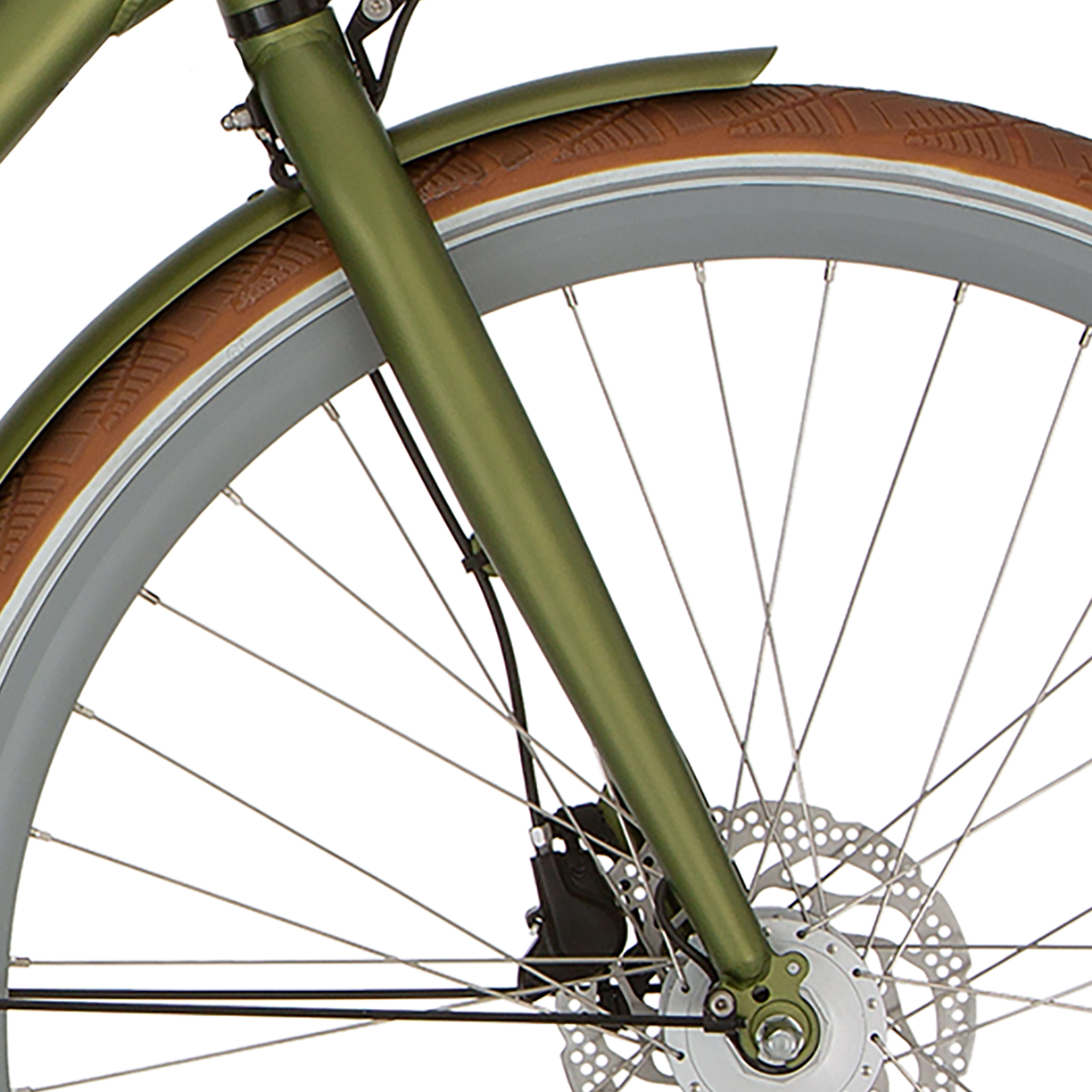 Cortina voorvork Mozzo DB nootmuskaatgroen mat