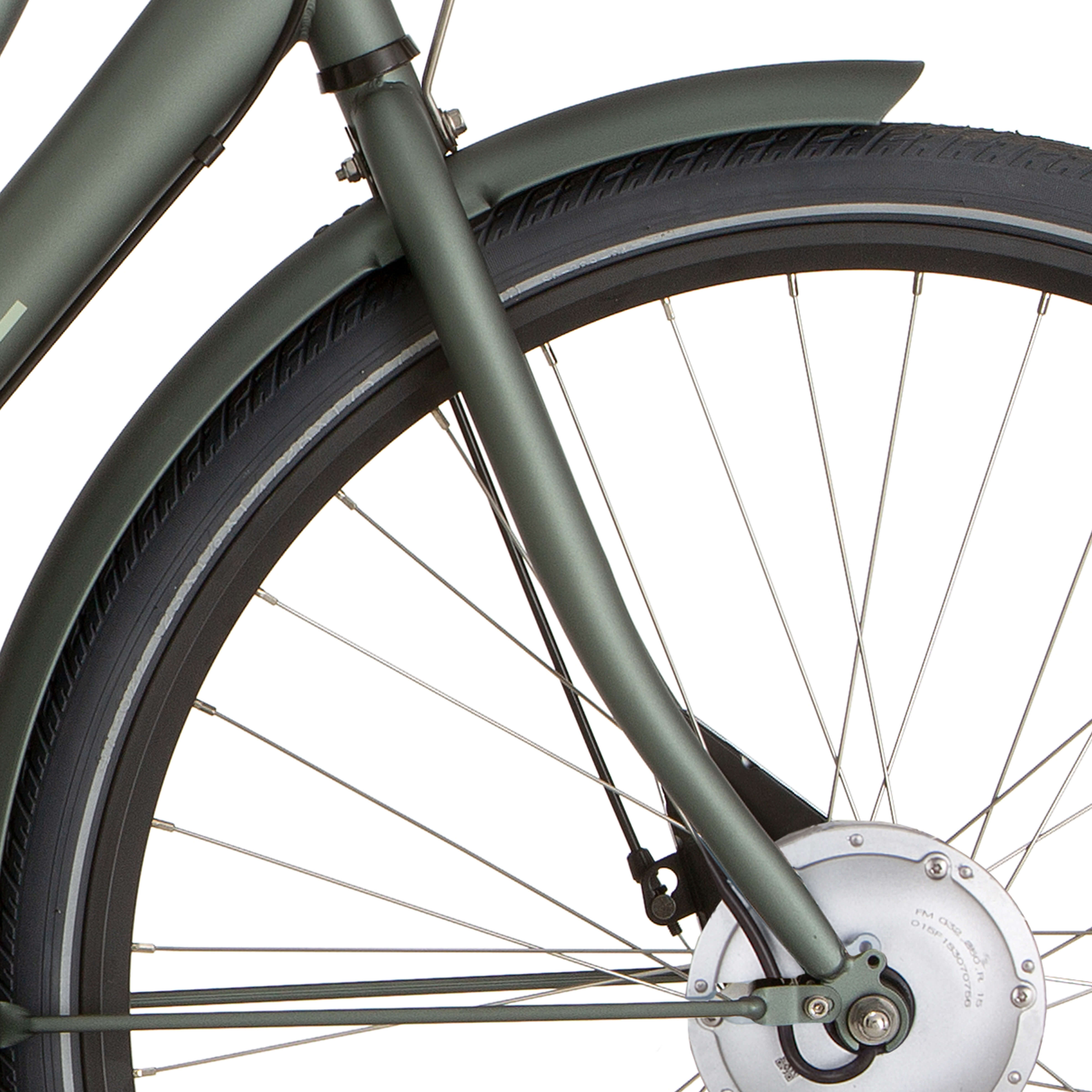 Cortina voorvork E-U1 D lavasteen mat