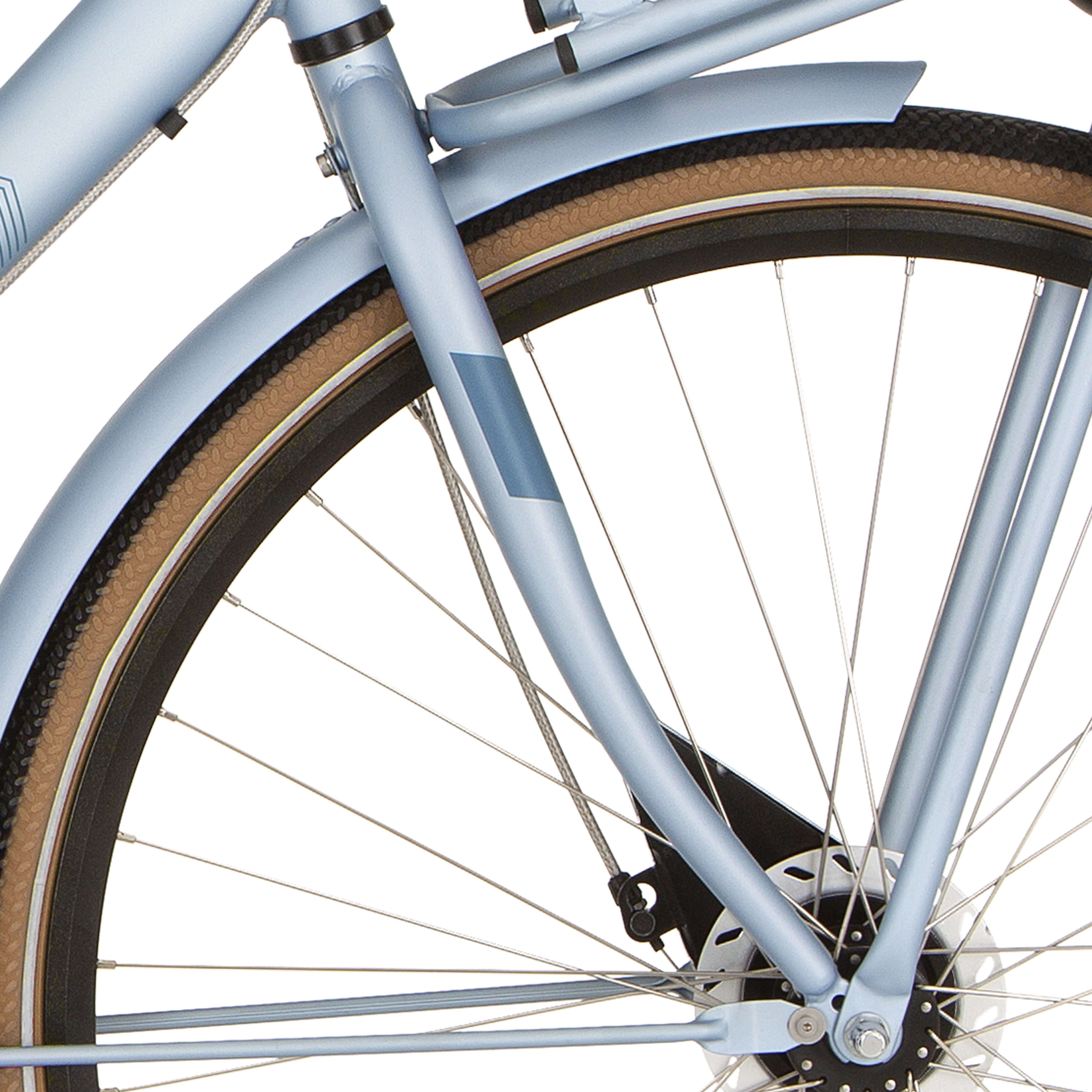 Cortina voorvork U4 D metaal blauw mat