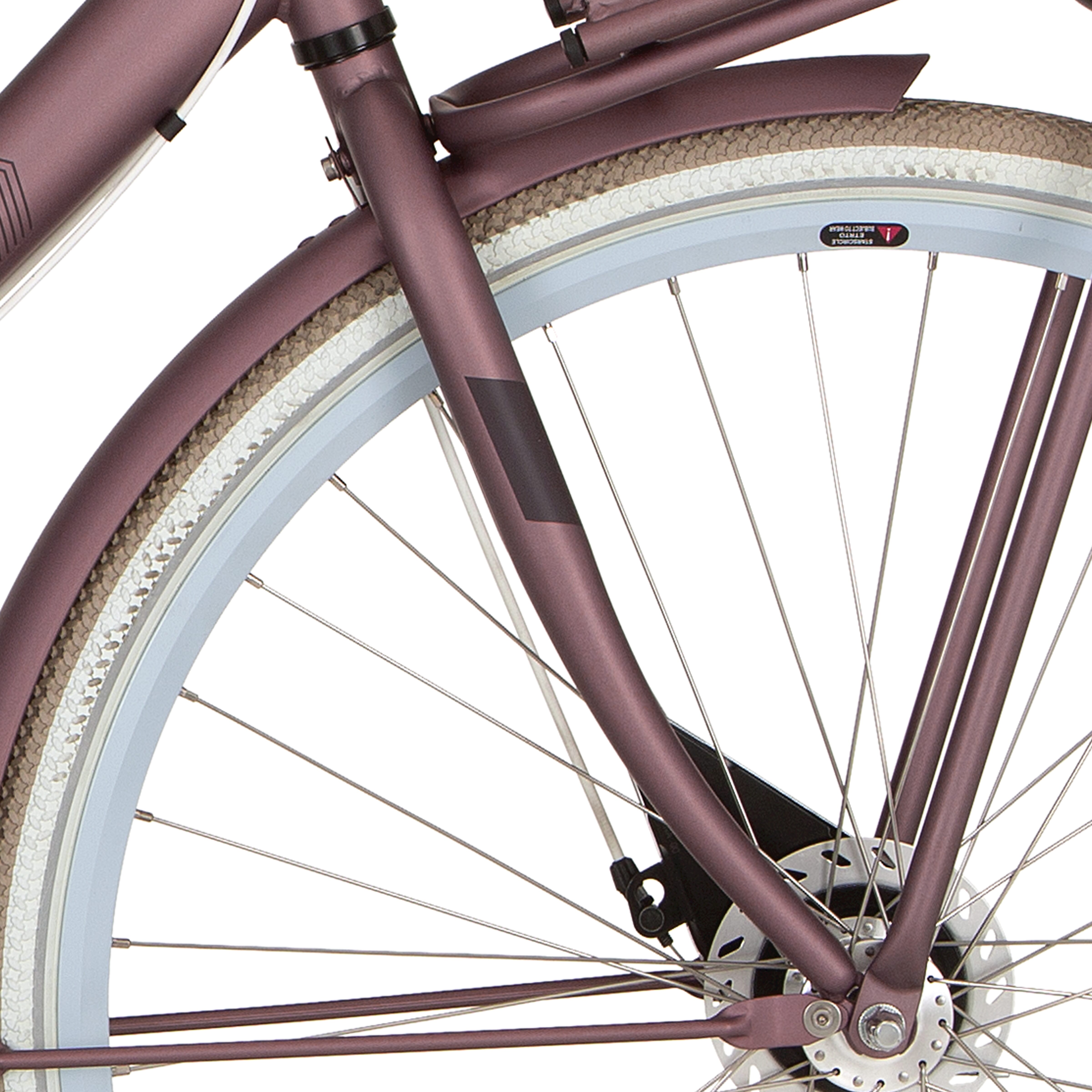 Cortina voorvork U4 D pittig zilver mat