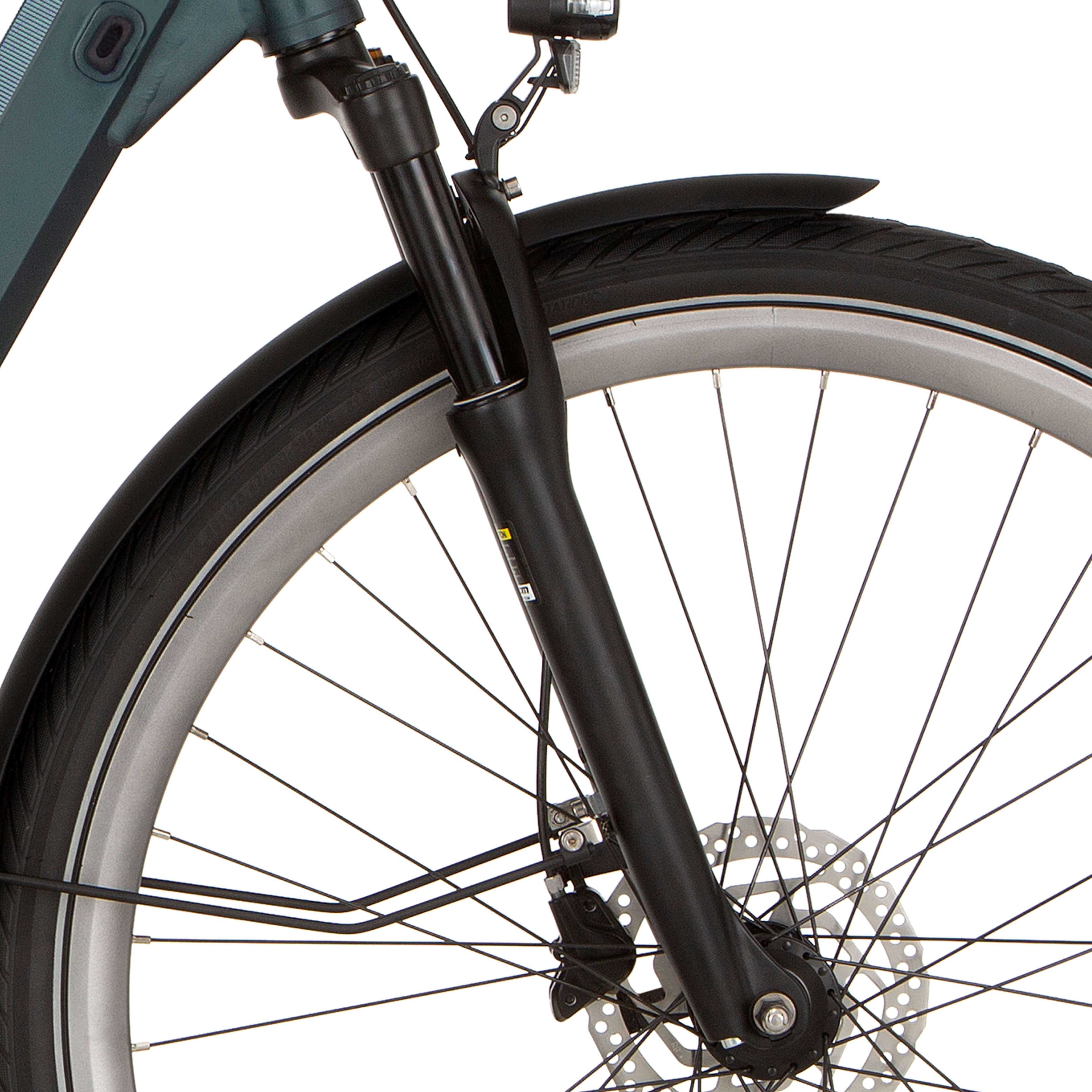 Cortina voorvork E-Octa Nex-E25 zwart mat