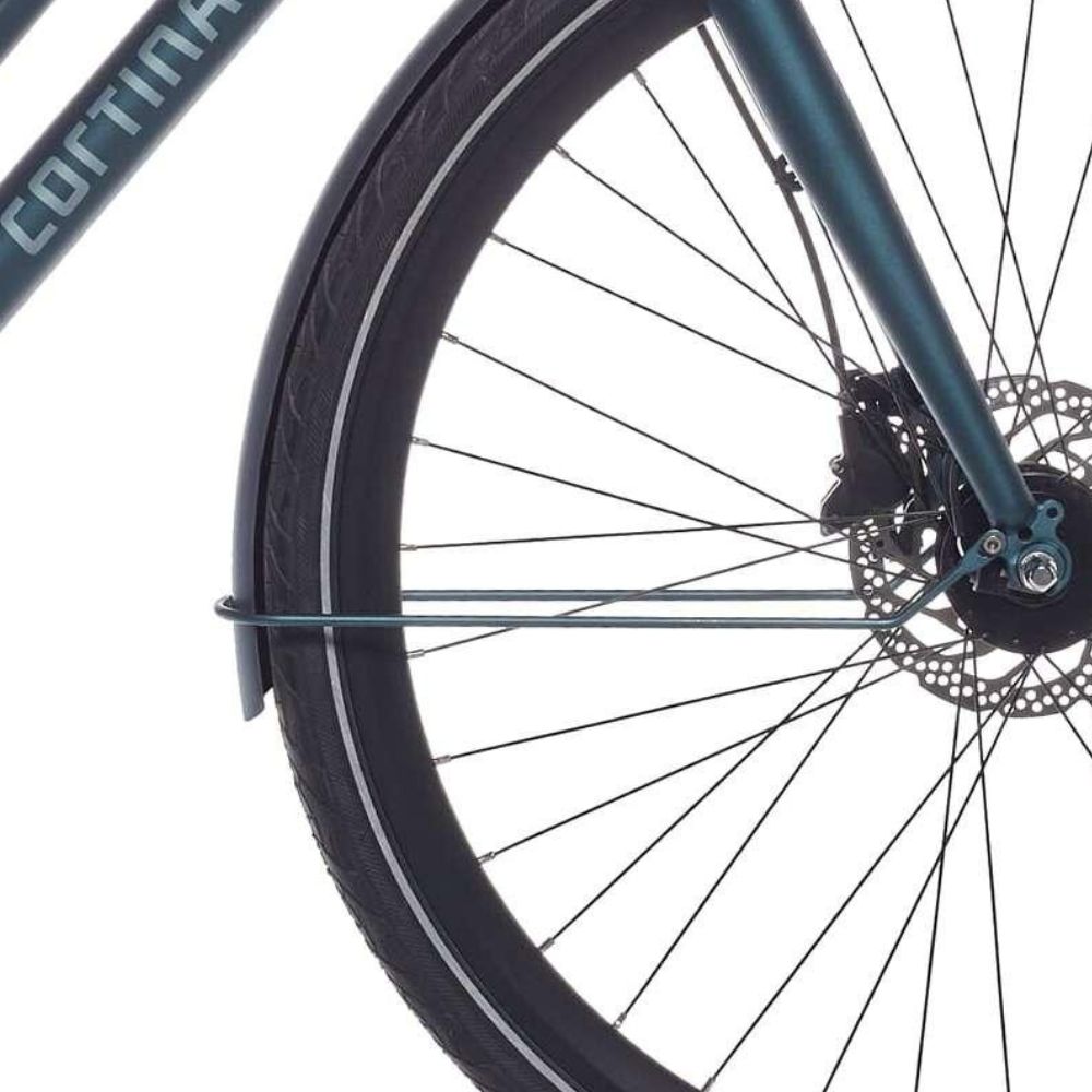 Cortina spatbordstang voor 28 mozzo iers blauw mat