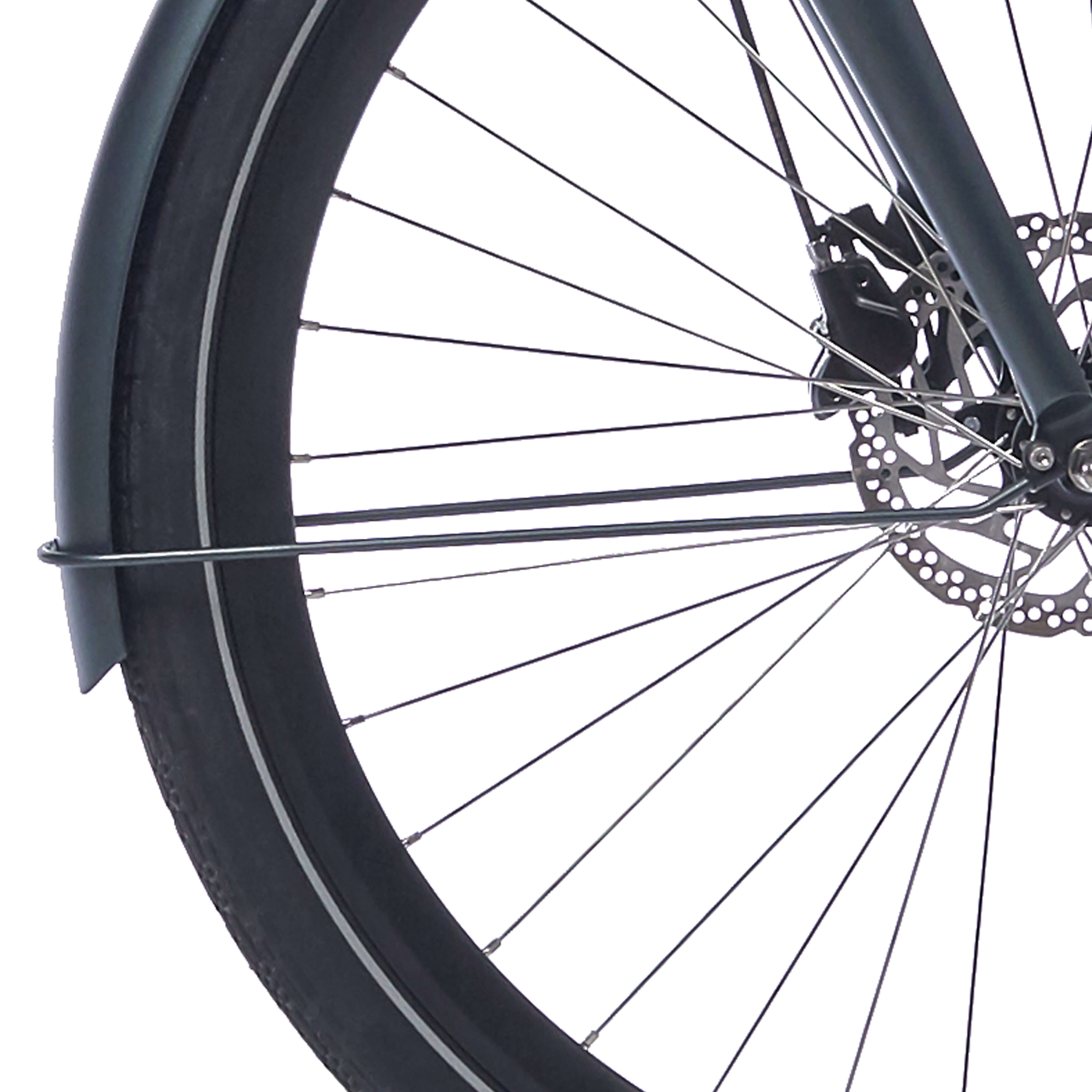 Cortina spatbordstang voor 28 e-nite donkergroen mat